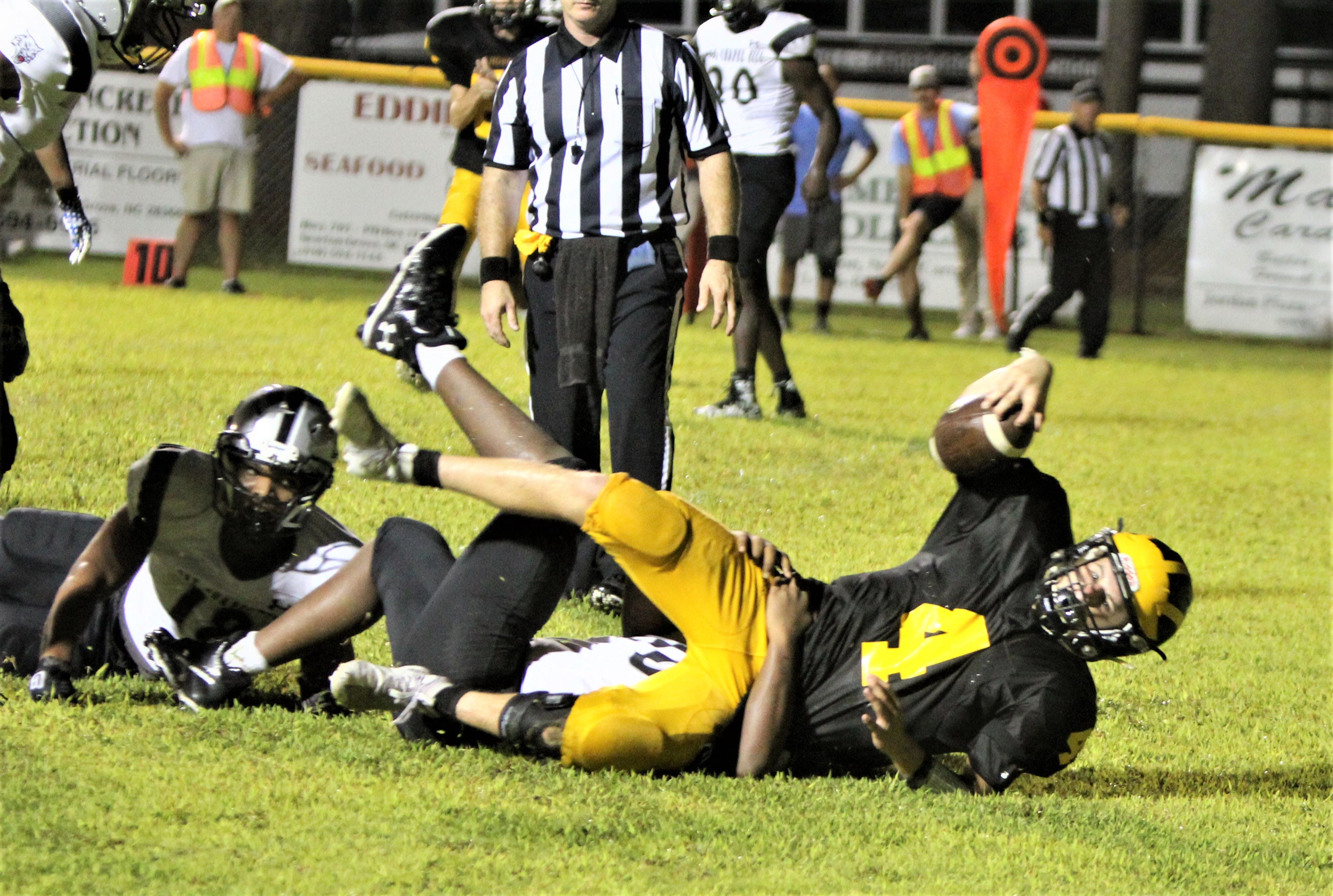 Rogers leads Hobbton comeback in football season opener
