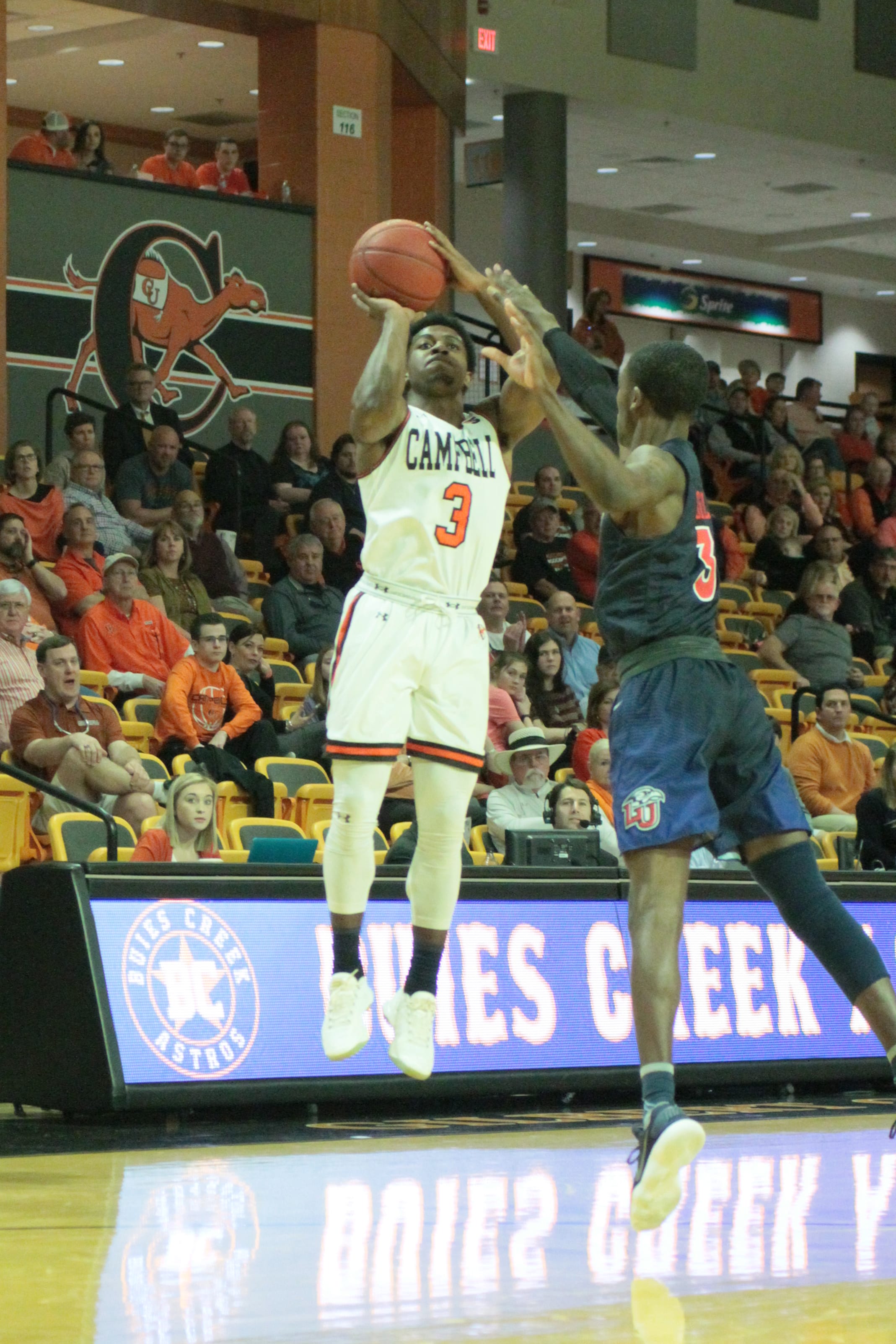 Clemons warms up vs. Flames as Camels win, 79-69