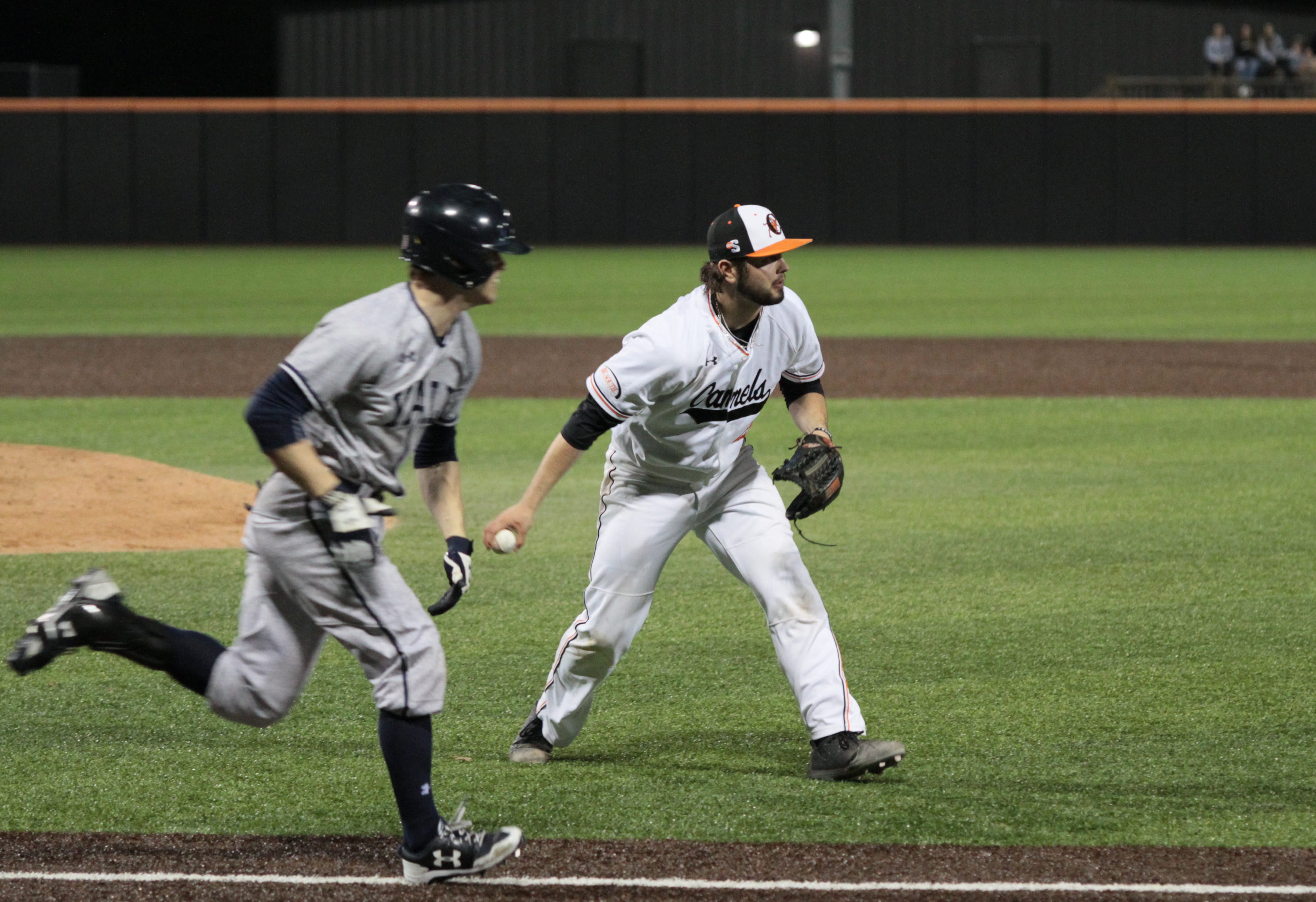 Camels down Yale, 9-5, for first win