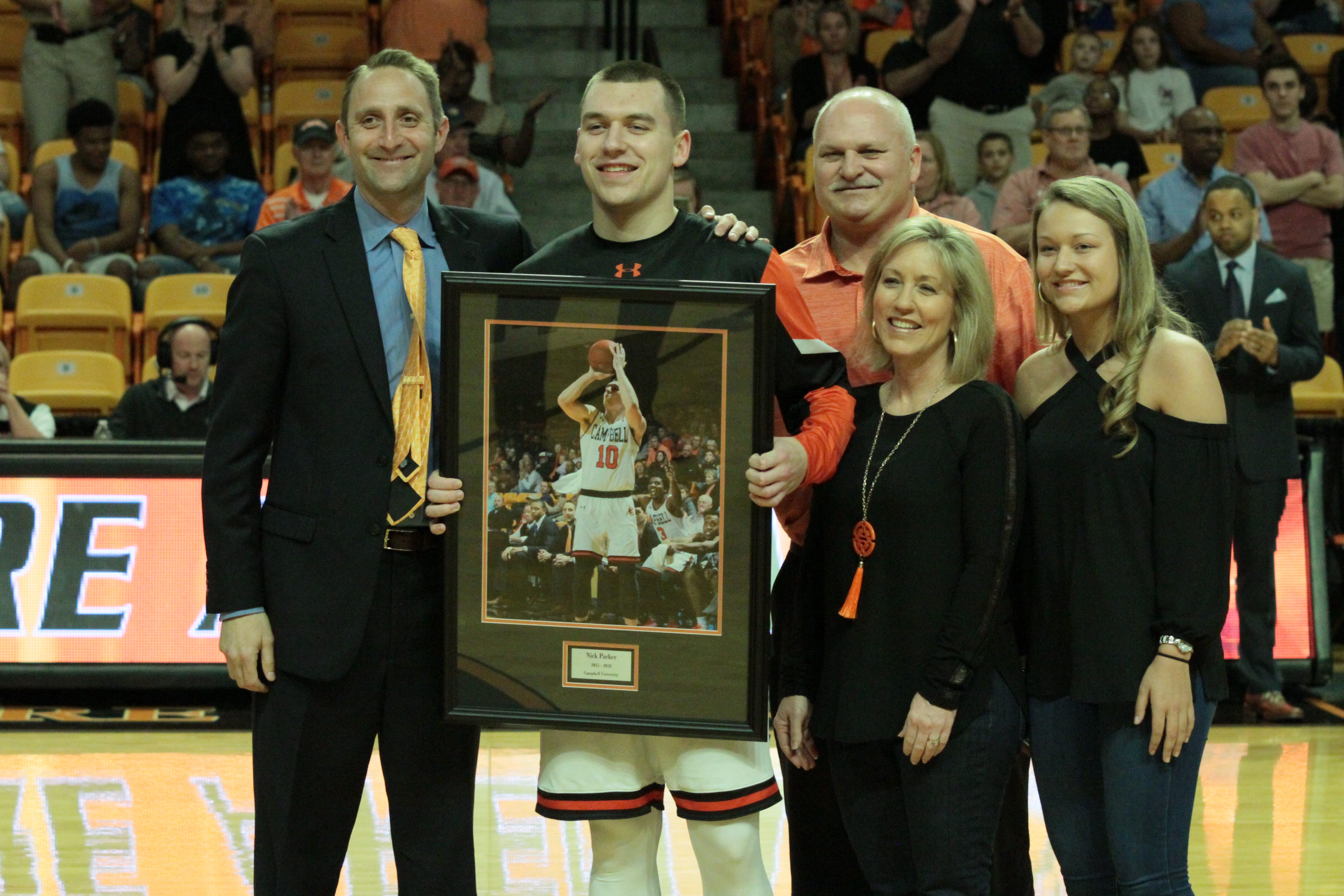 Camels win on Senior Day