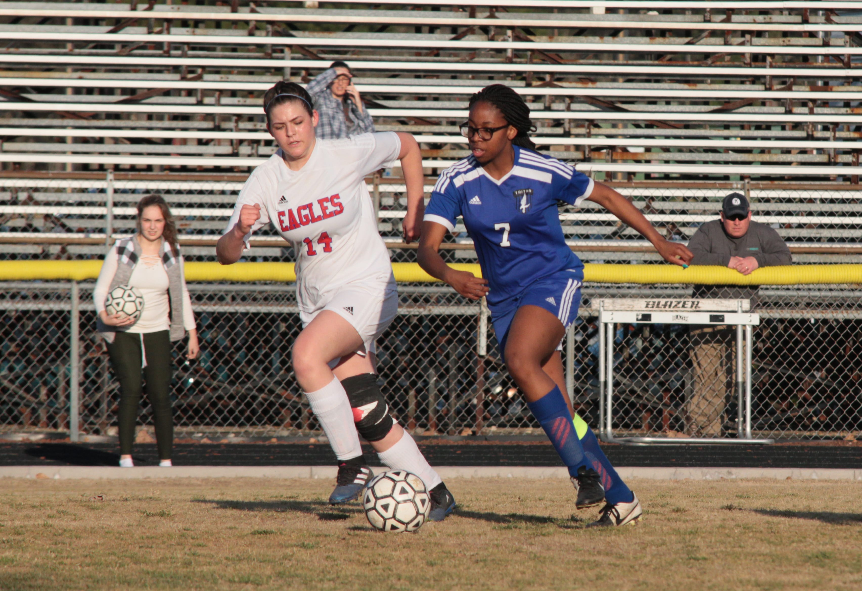 Triton softball, soccer extend unbeaten status