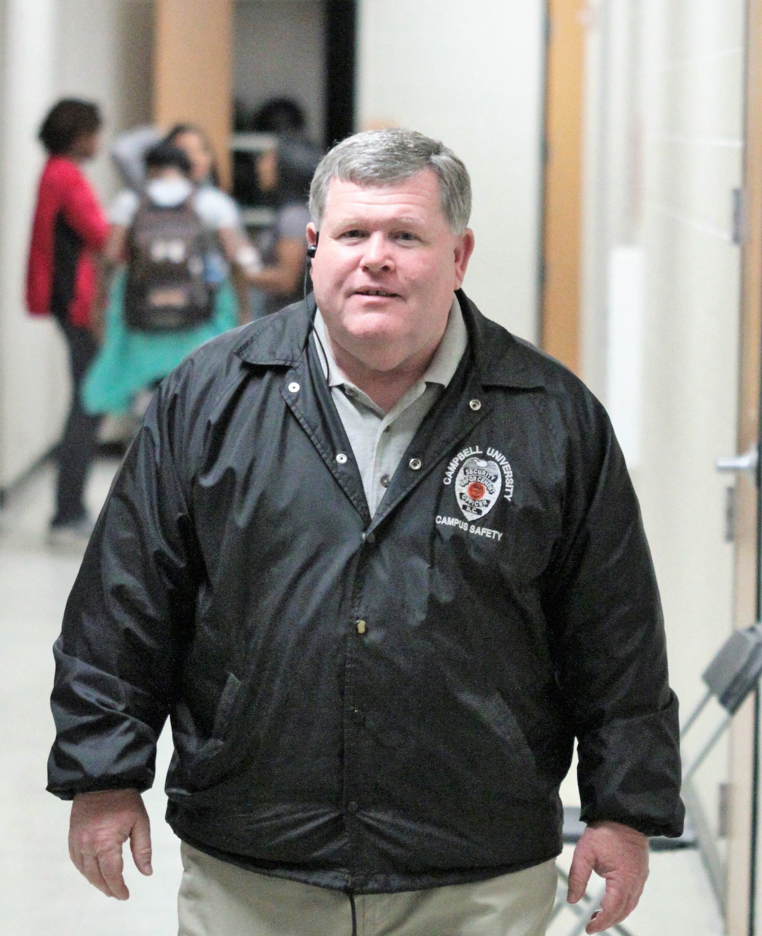 Symmonds a fixture in Campbell athletic security
