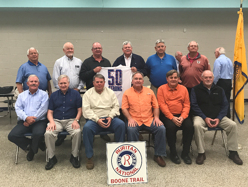 Boone Trail team celebrates 50th anniversary with Ruritan Club