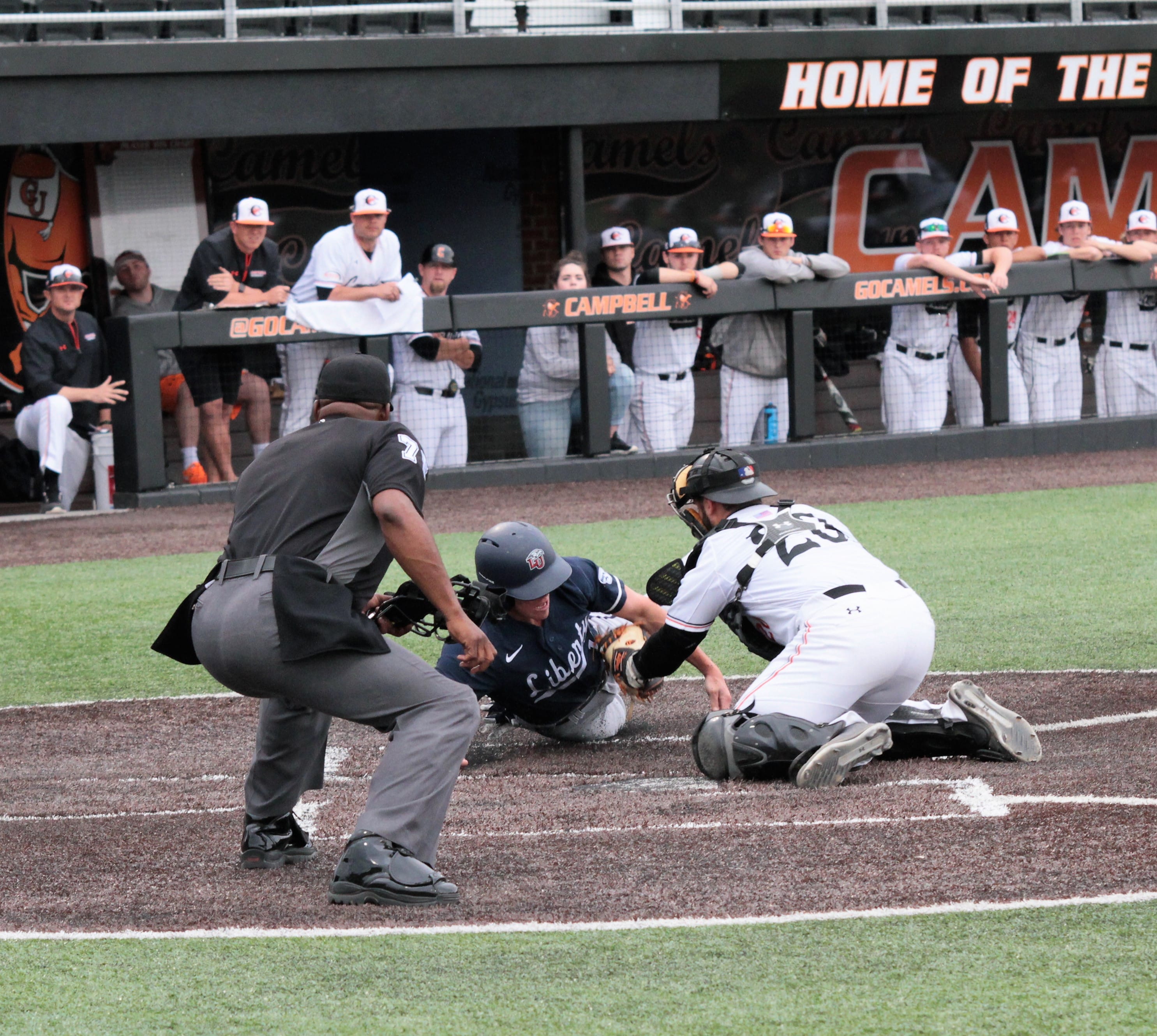 Liberty downs Camels, 9-1