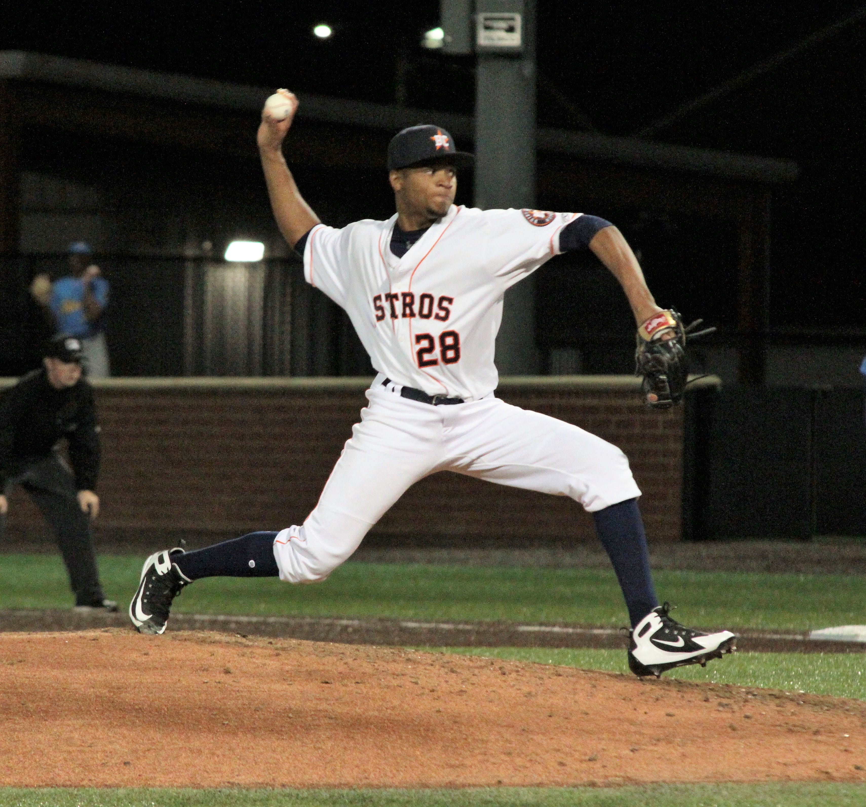 Astros post third straight shutout