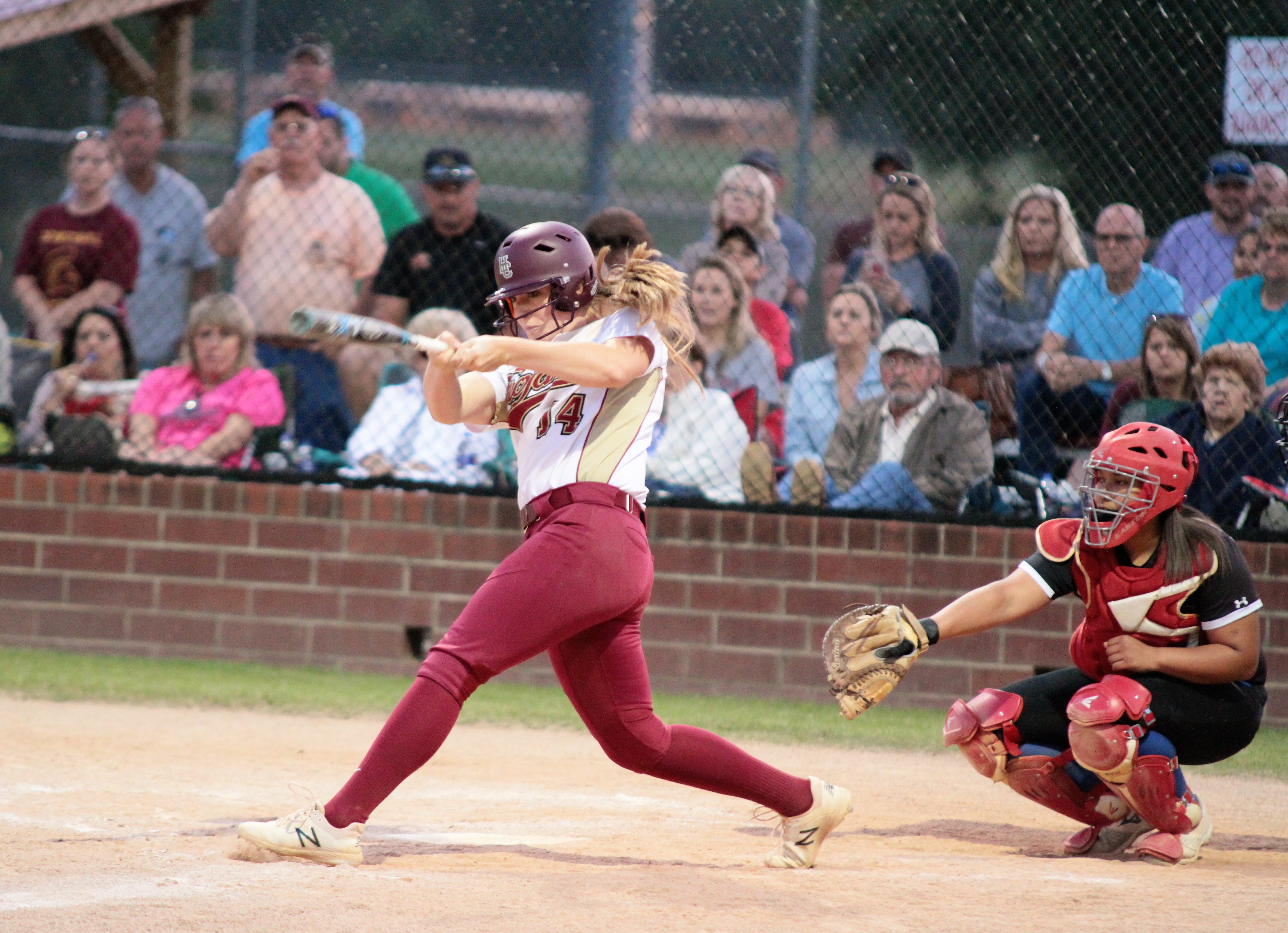 Central edges East Wake in first round softball