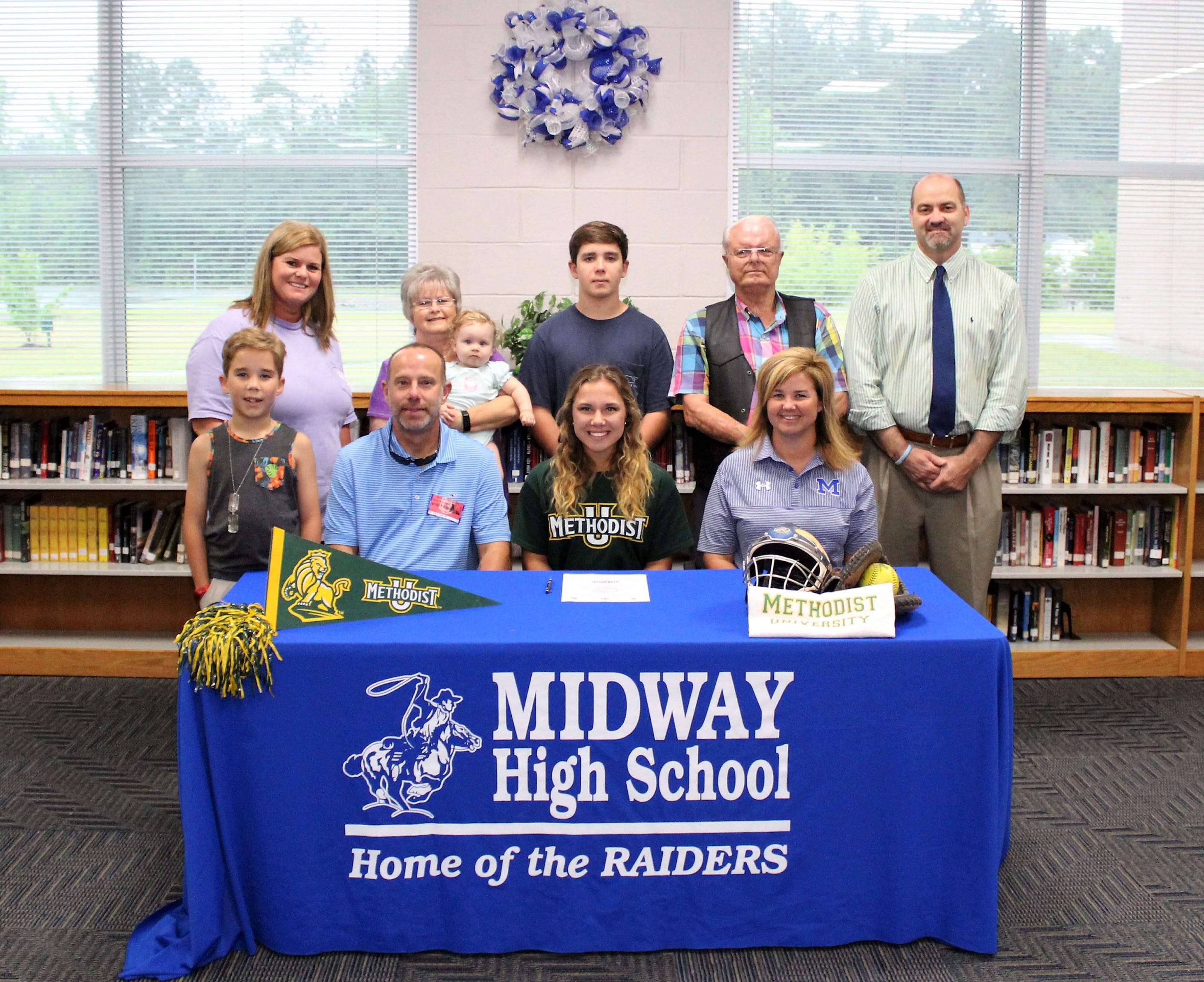 Blythe Best signs with Methodist