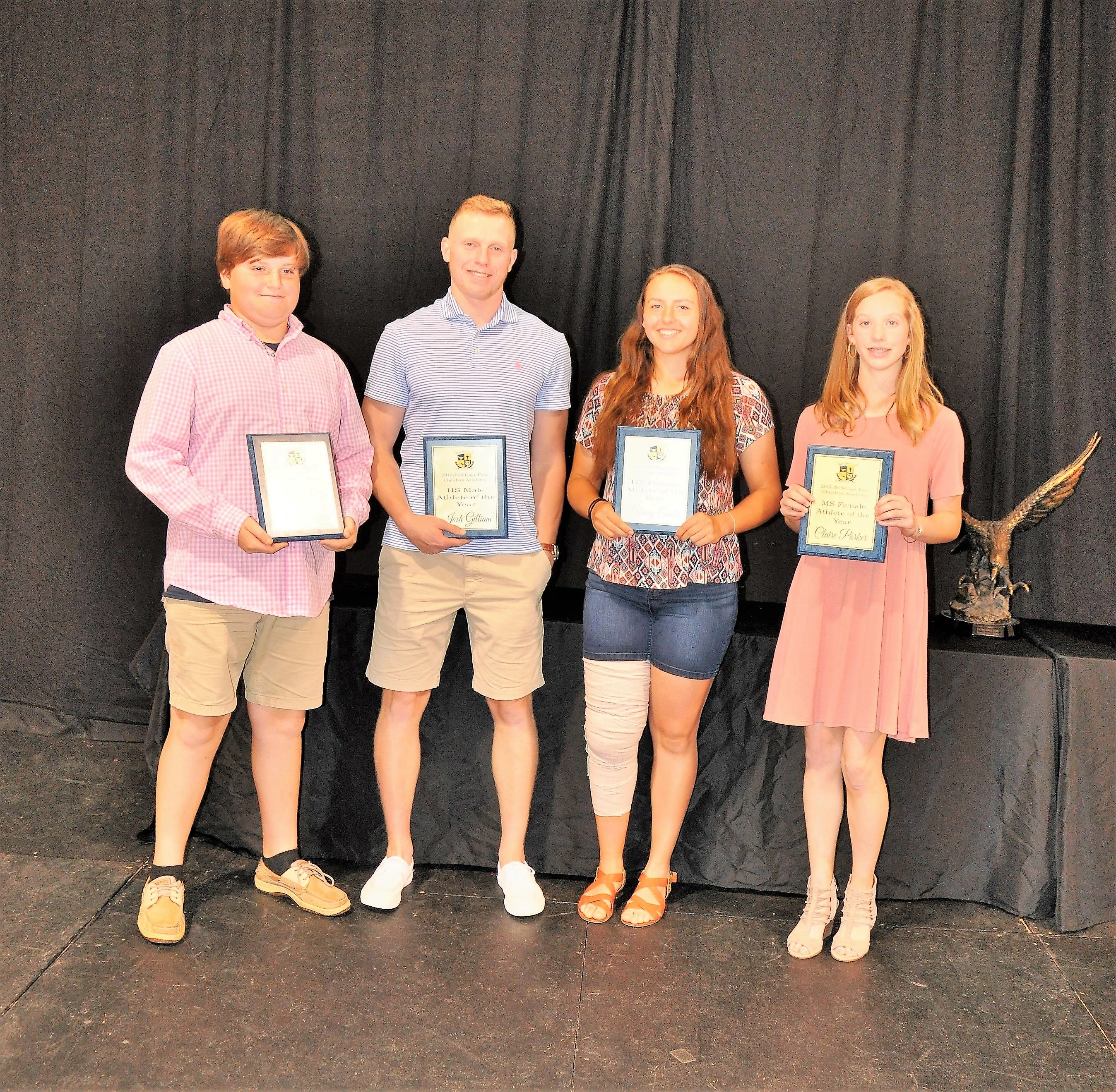 CFCA Eagles bestow honors