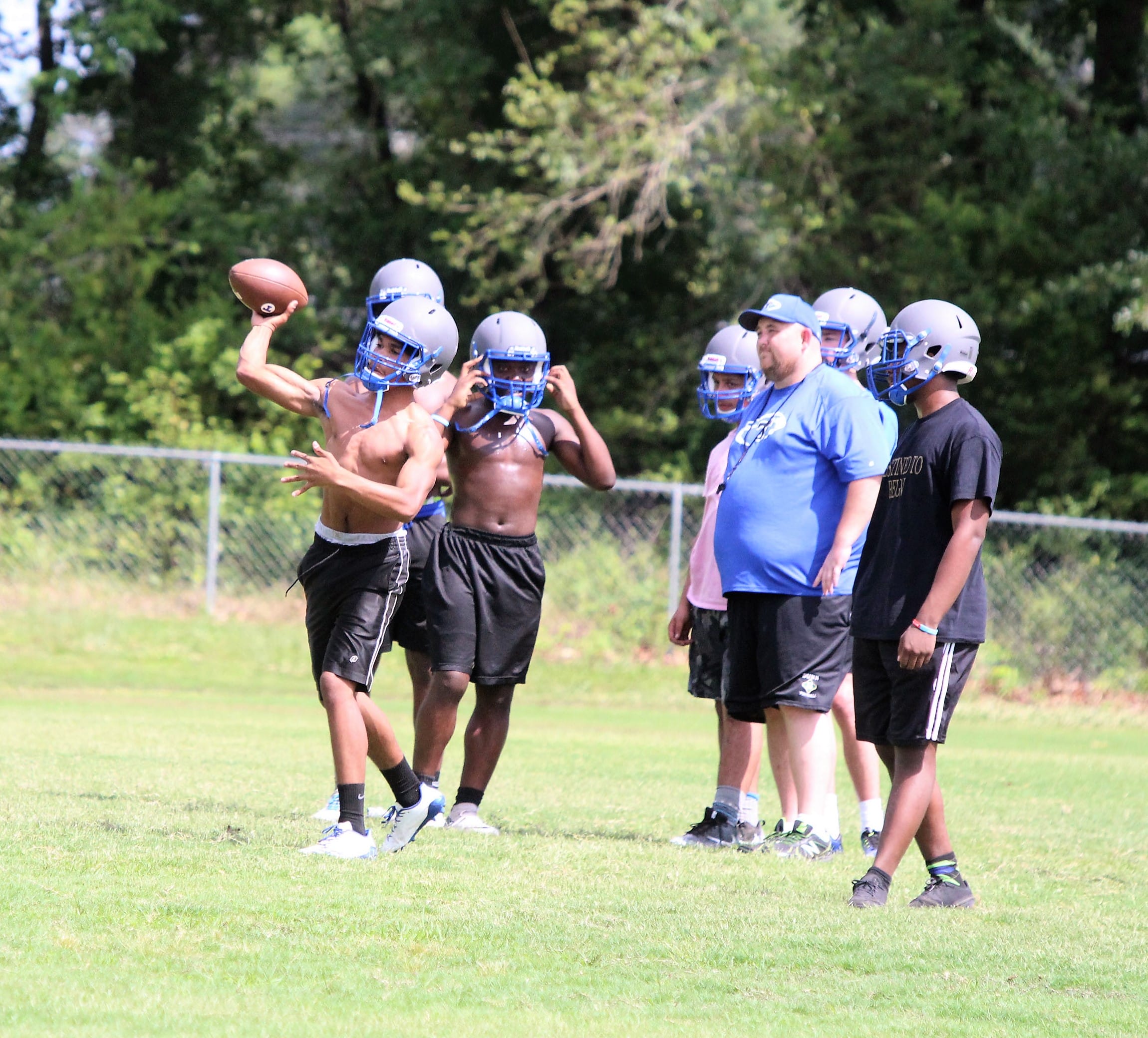 Hawks conclude spring football