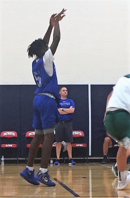 Hawks play summer hoops games