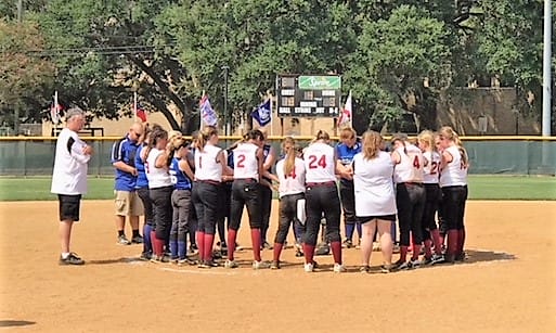 Ponytails post decisive win, Sunday evening matchup rained out