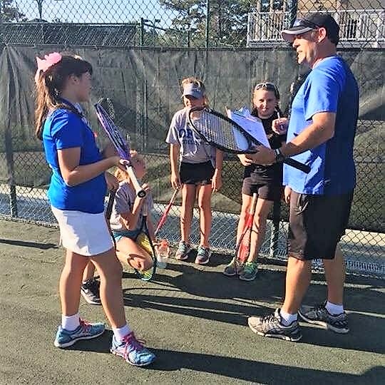 Multiple events led CFCA coach Jay James into teaching tennis