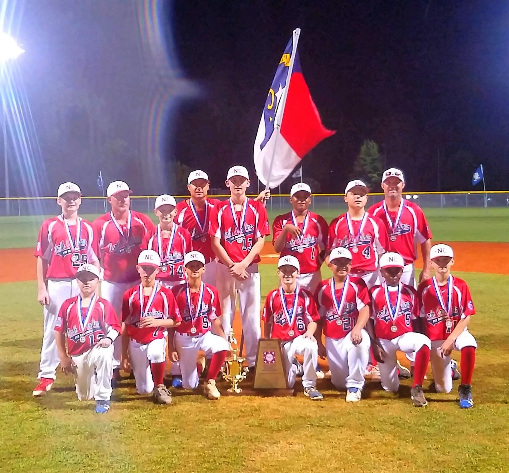 N.C. Majors (Dunn) finish third in Dixie World Series, Cooperstown next