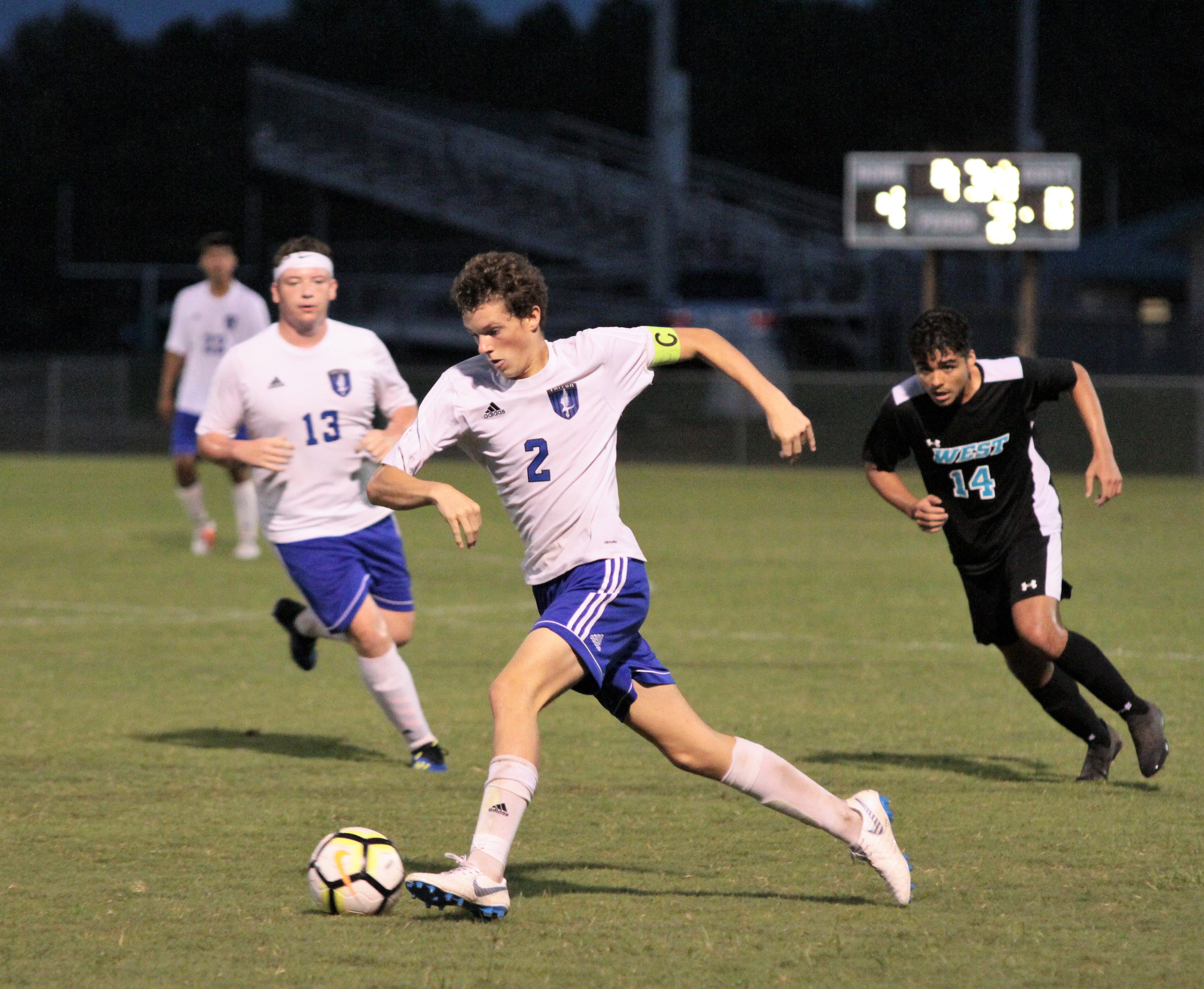 West Johnston downs Triton, 4-0