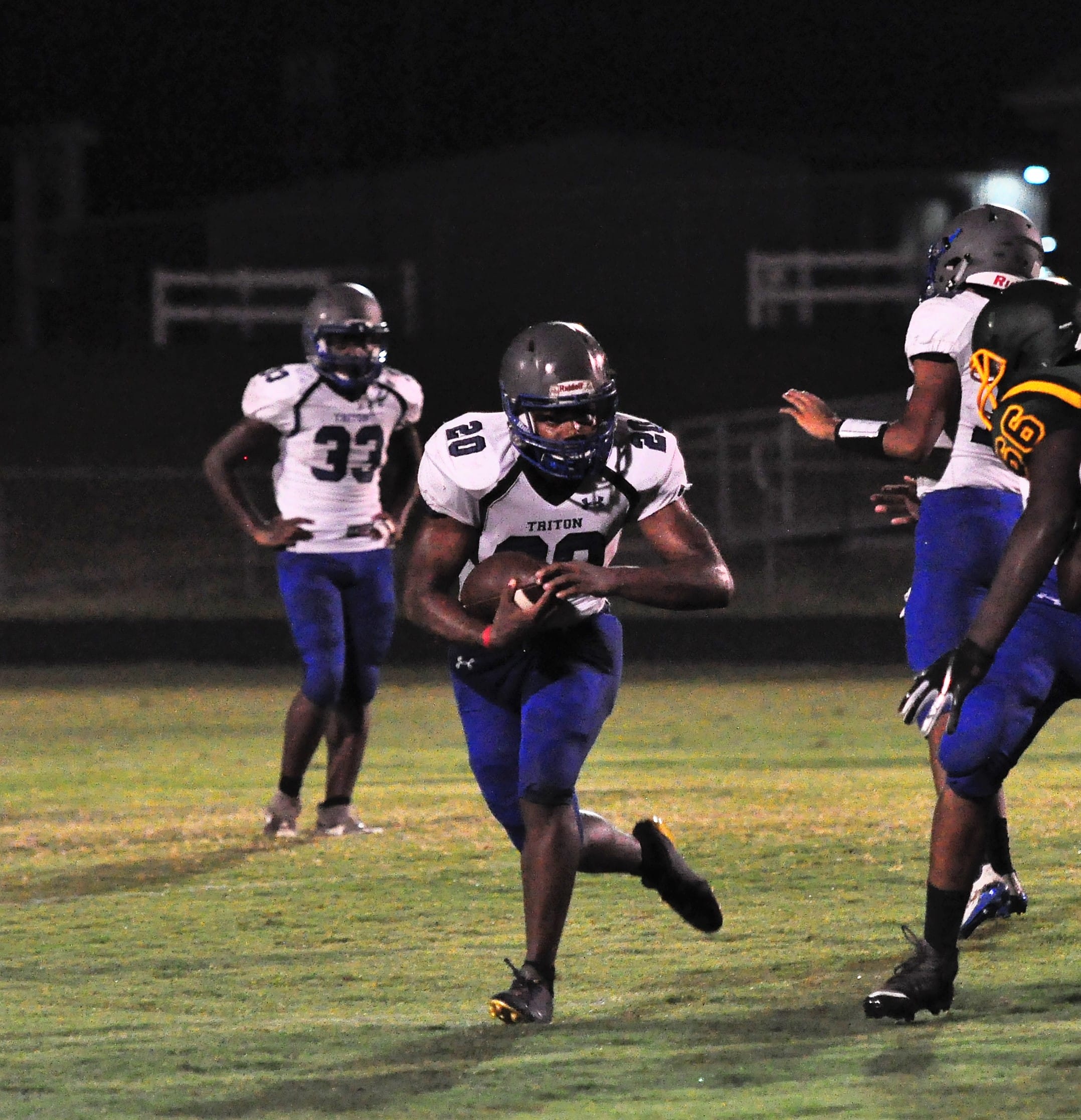 Hawks scrimmage at home