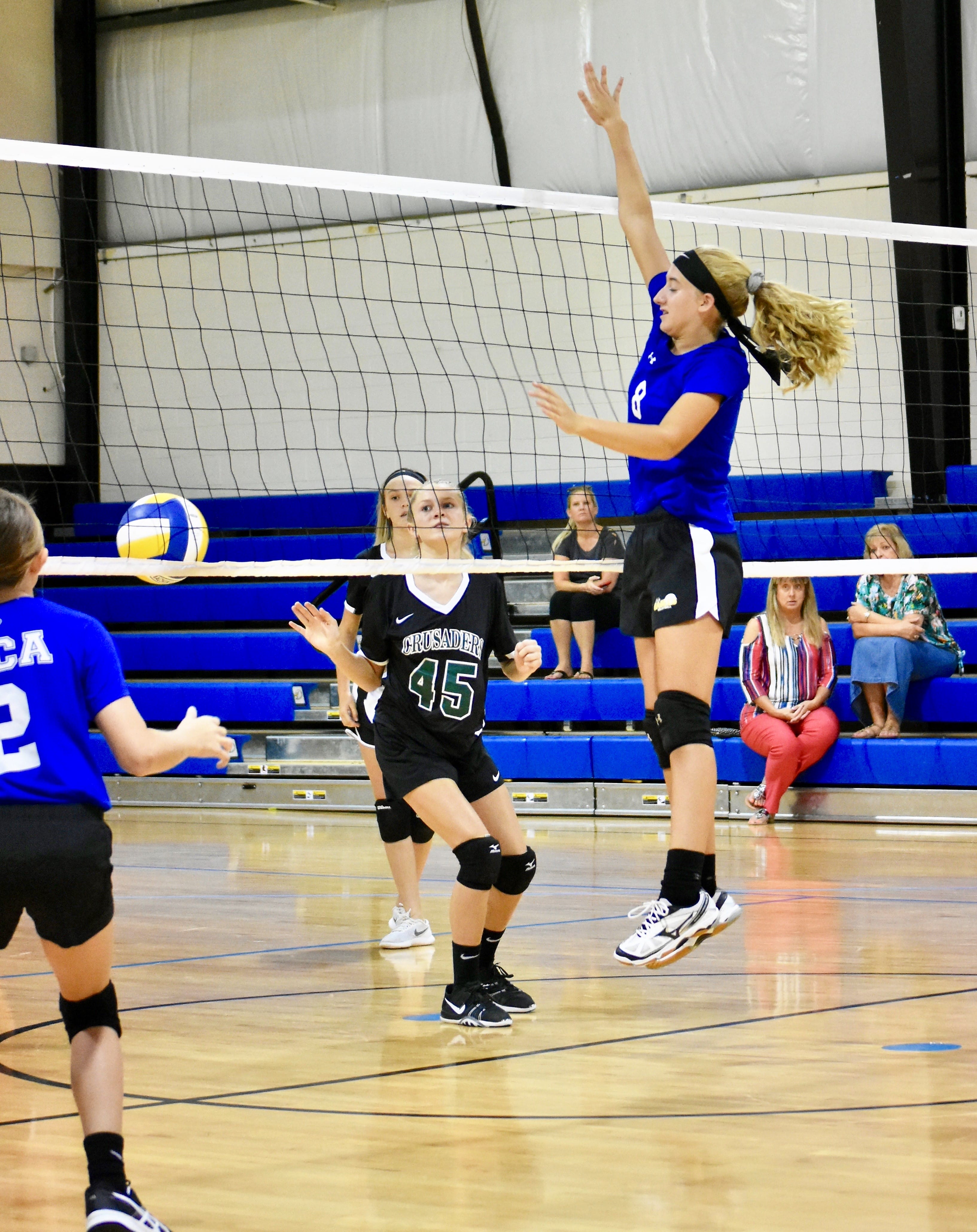CFCA volleyball wins two of three