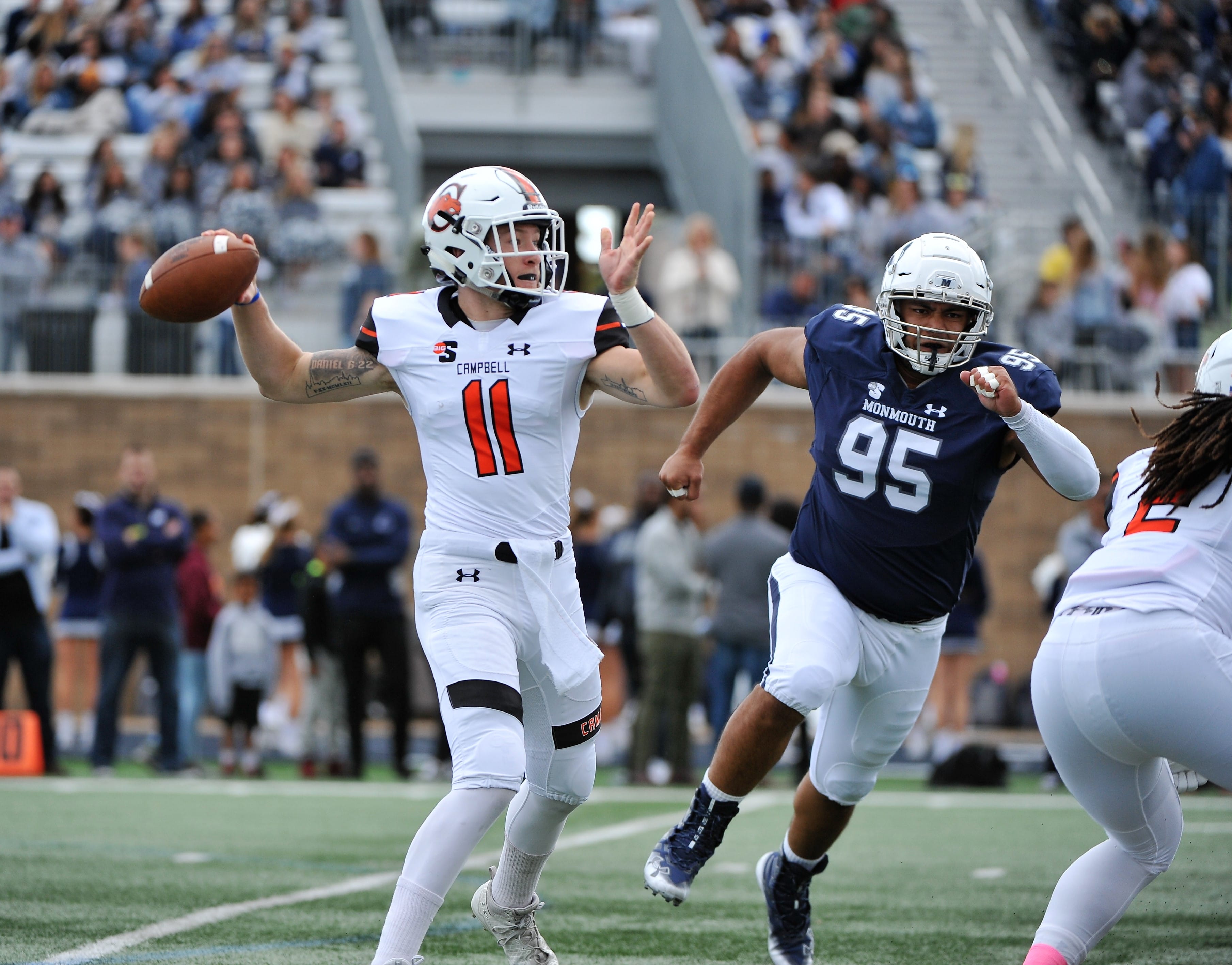Monmouth defeats visiting Camels in Big South opener, 38-21