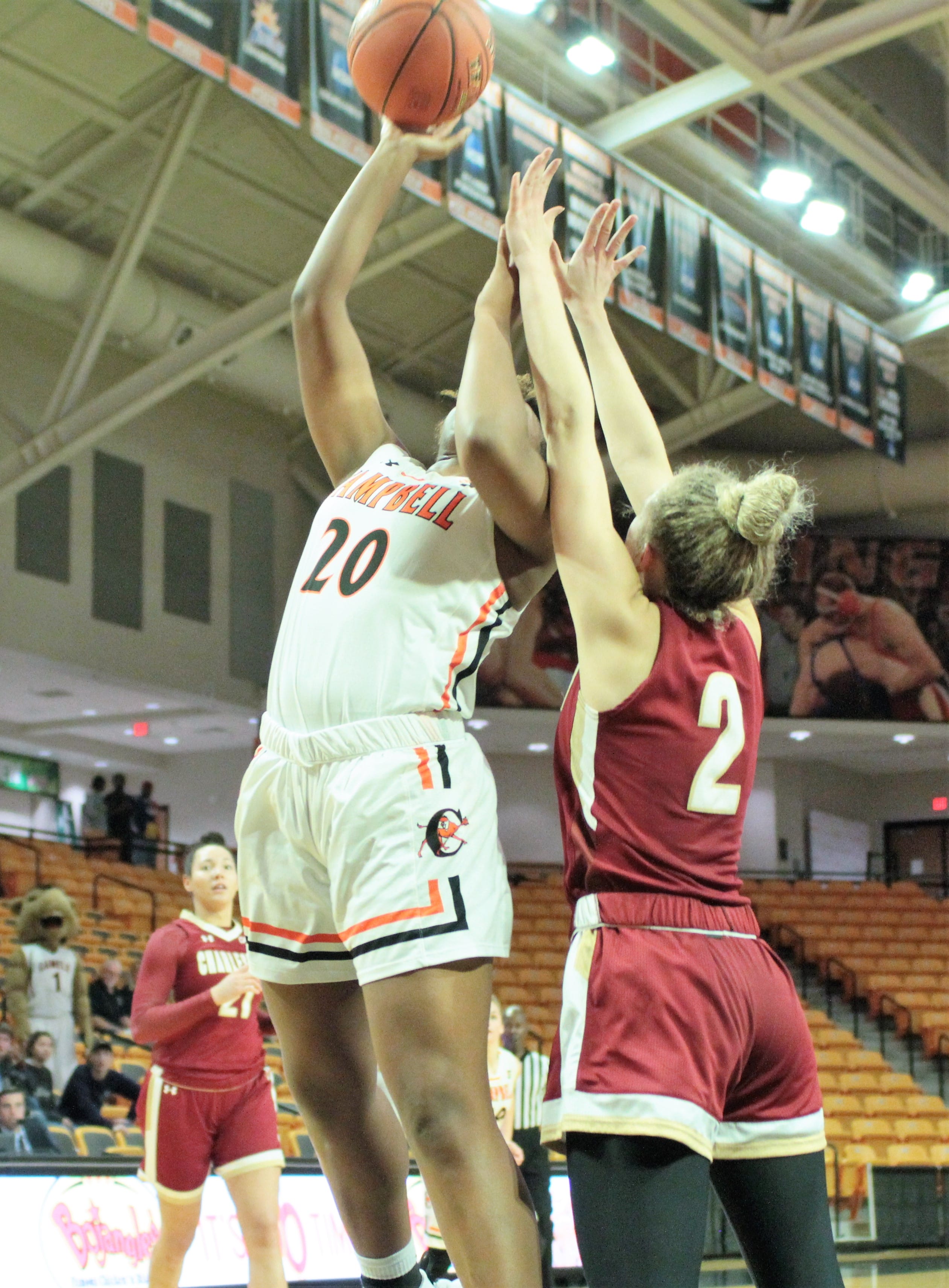 Lady Camels edge College of Charleston with buzzer beater by Davis