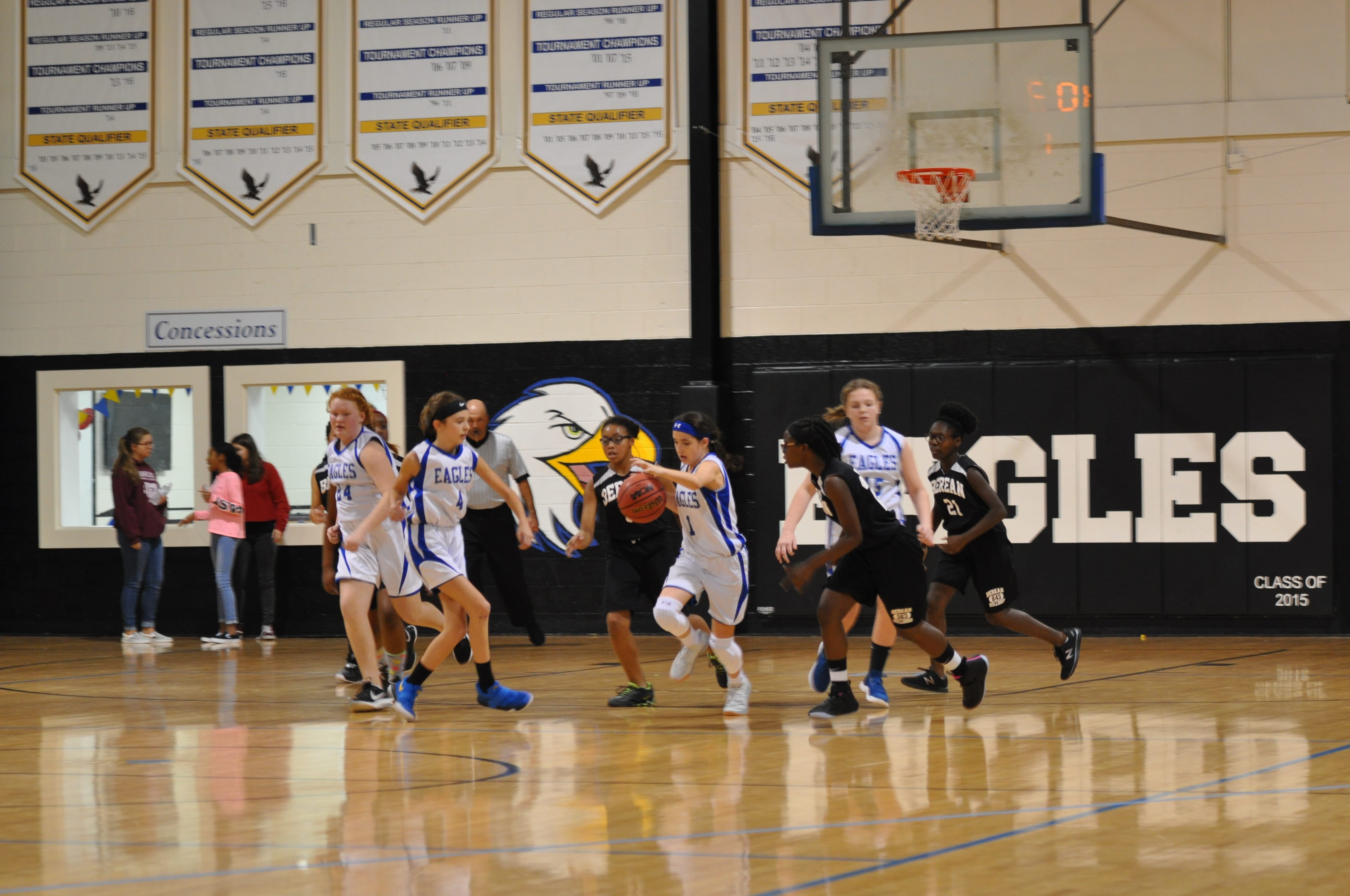 Eagles take hoops wins over New Life, Berean Baptist