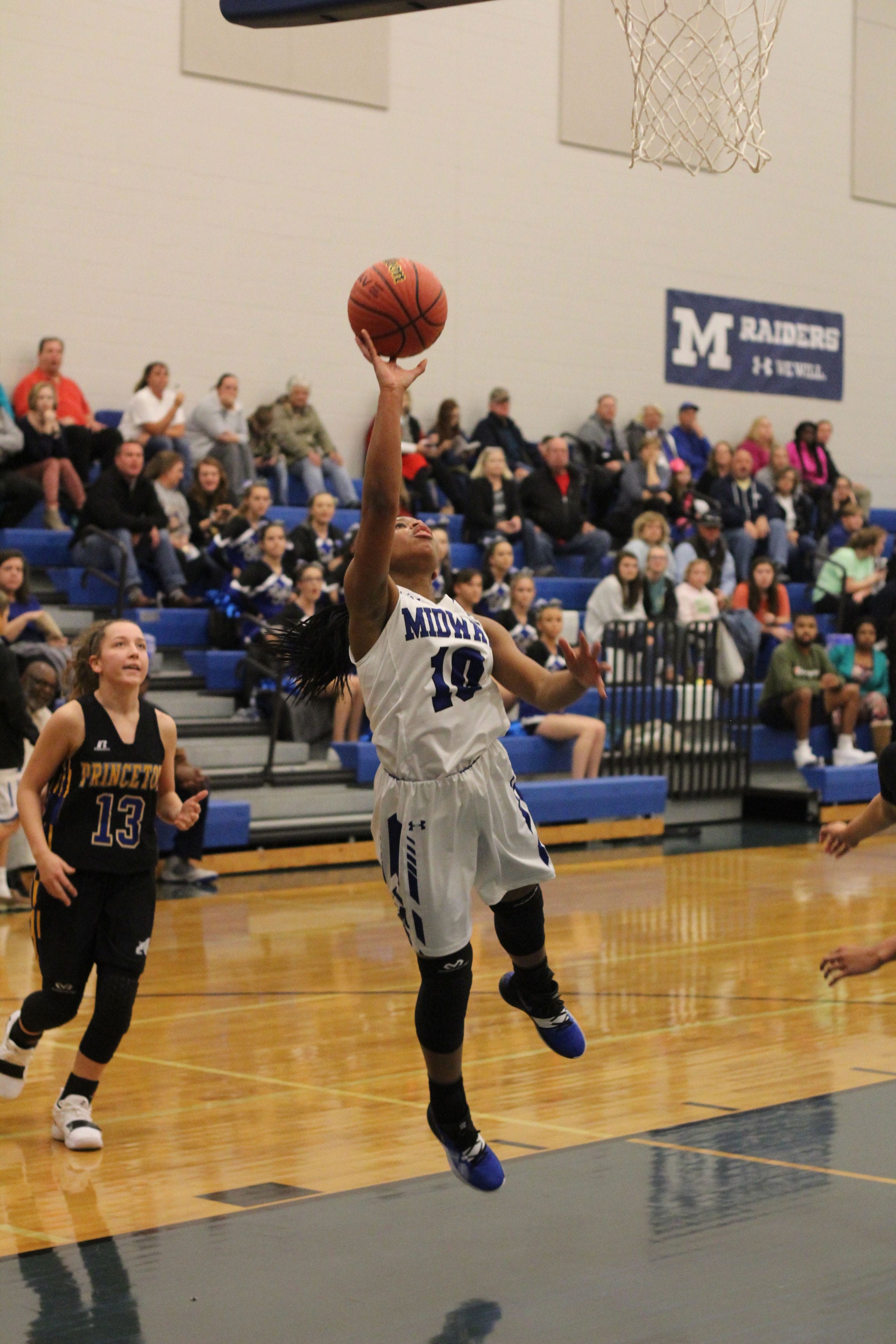 Raiders split hoops matchups with Princeton