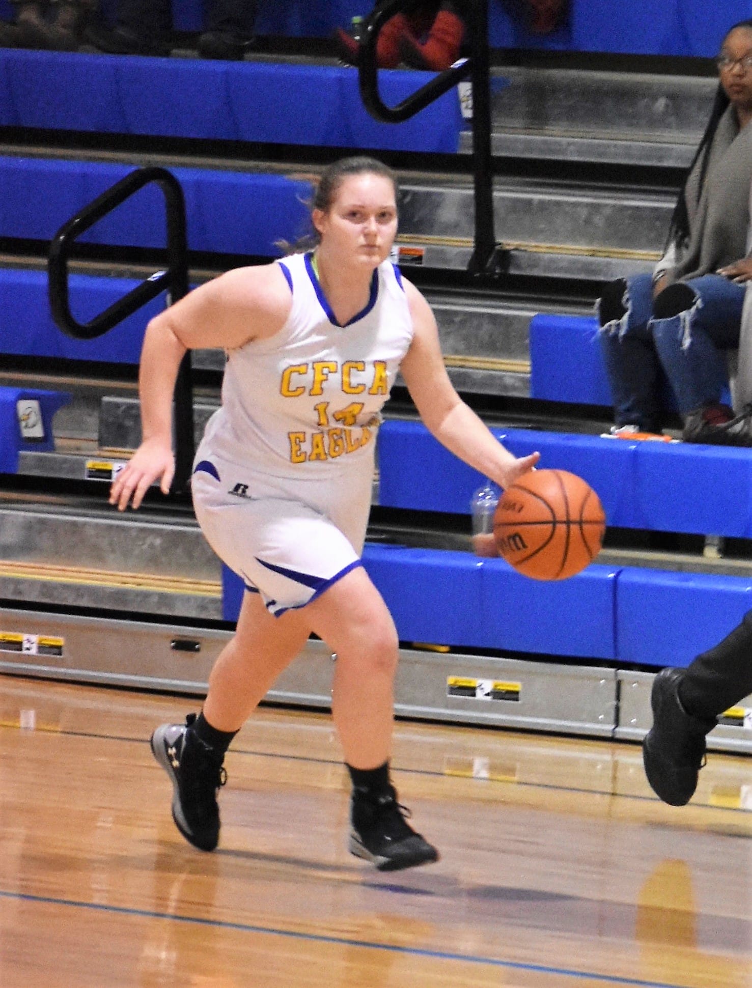 Lady Eagles rally, boys start fast