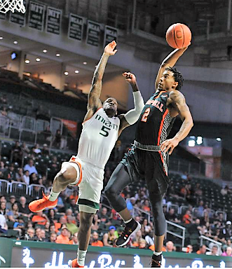Clemons held to season low in CU setback at Miami