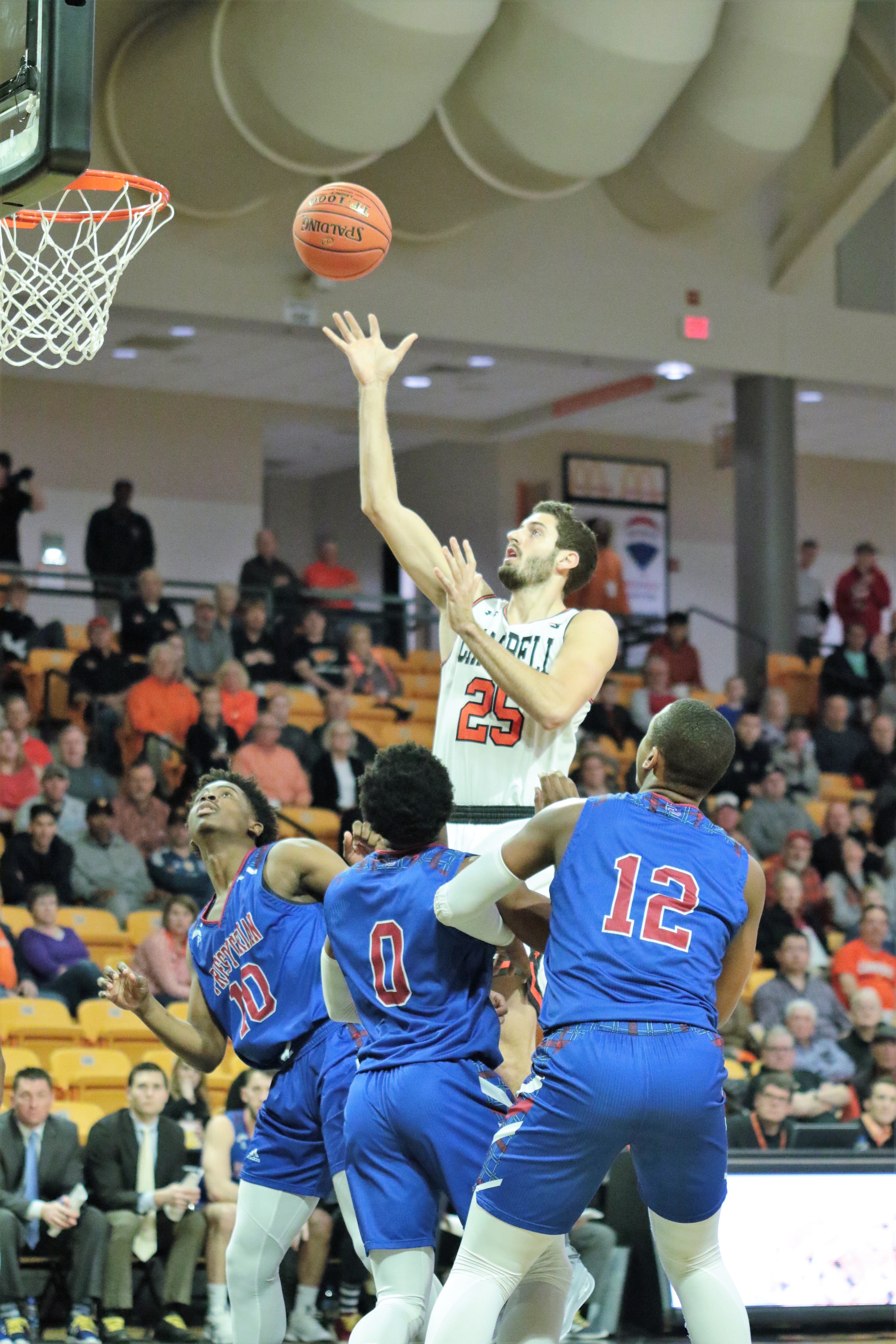 Eudy, Clemons lead Camels past Presbyterian