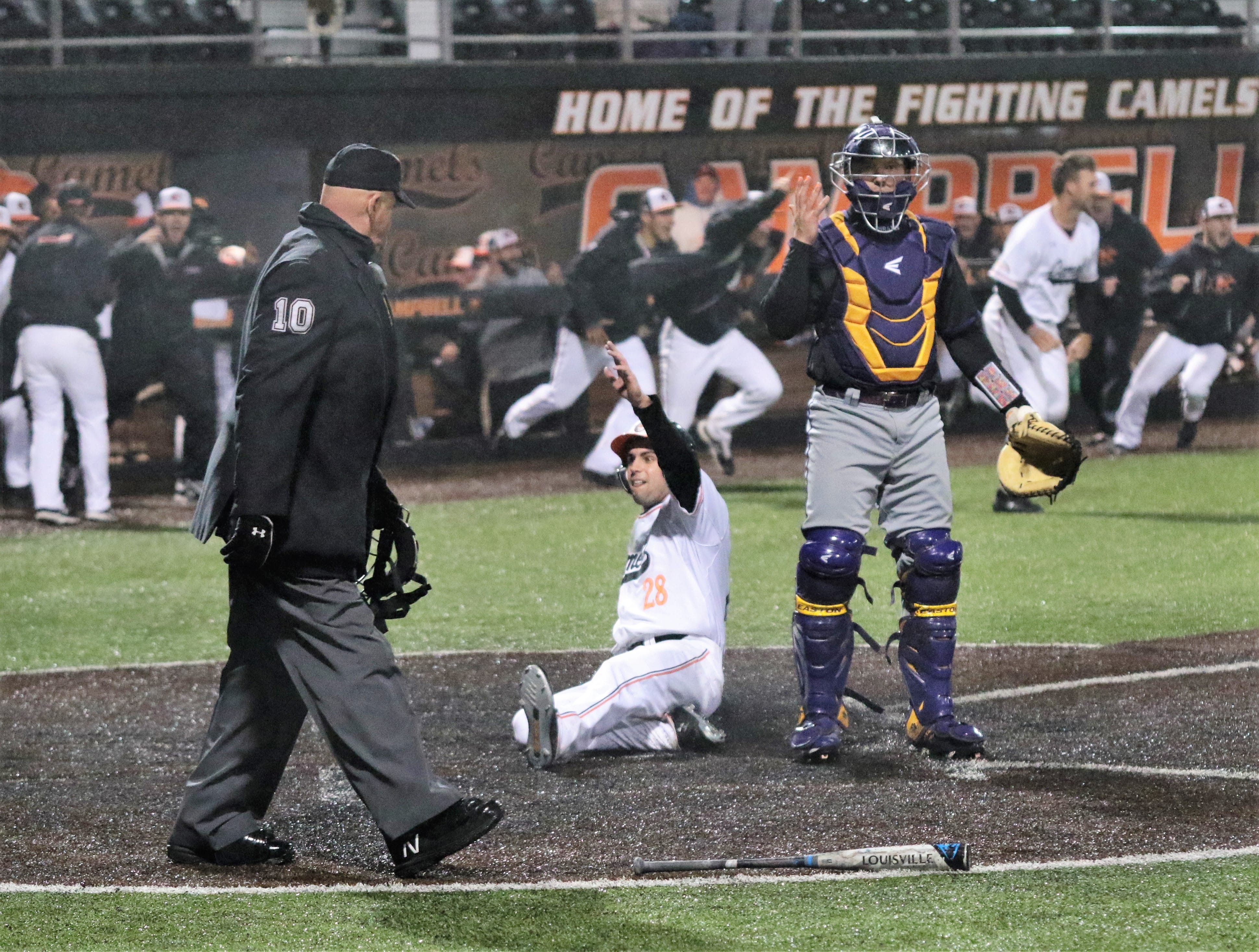 Camels score in bottom of ninth to top No. 9 ECU, 7-6