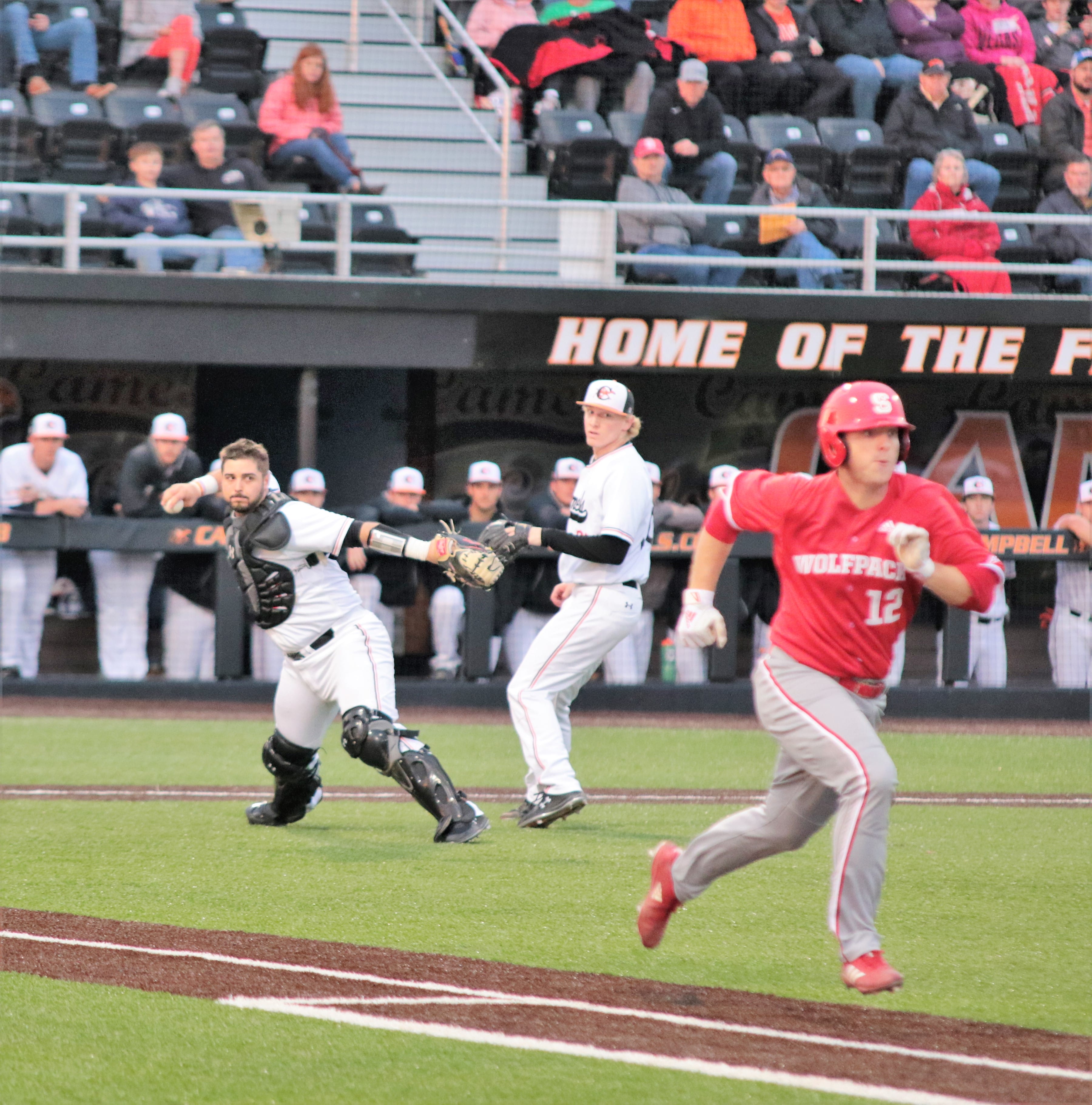 Wolfpack rolls past host Camels