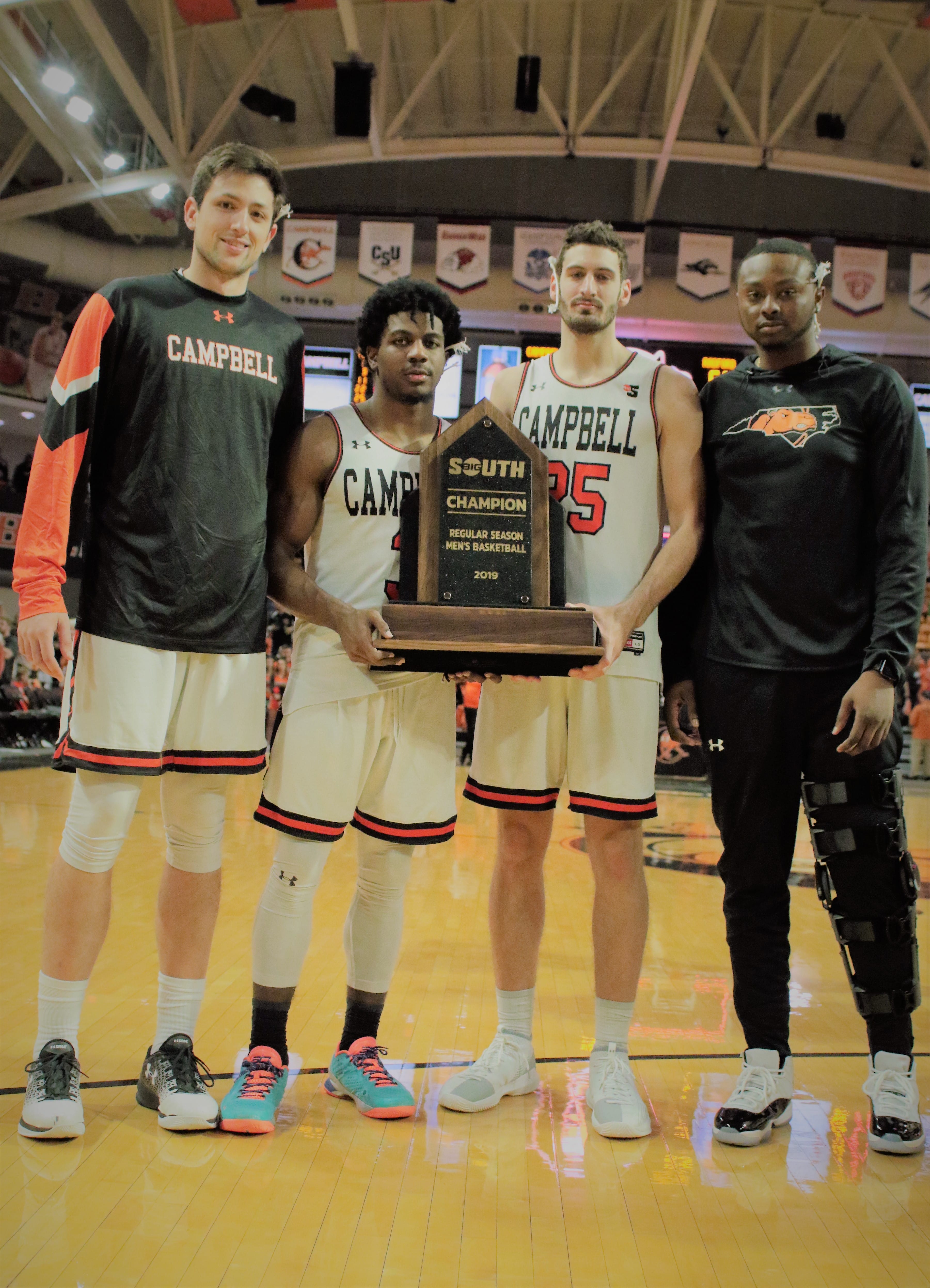 Camels clinch Big South crown on Senior Day