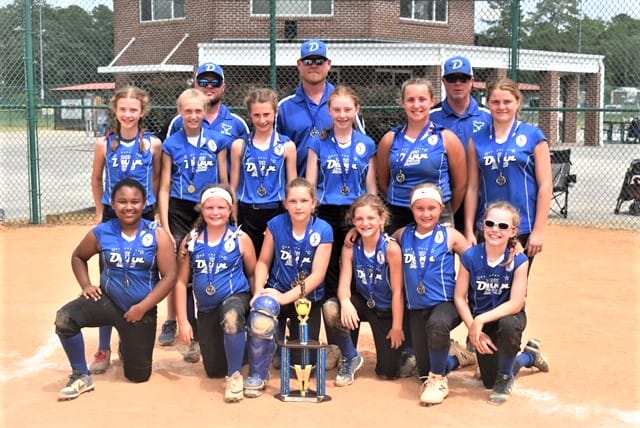 Dunn Ponytails capture district title
