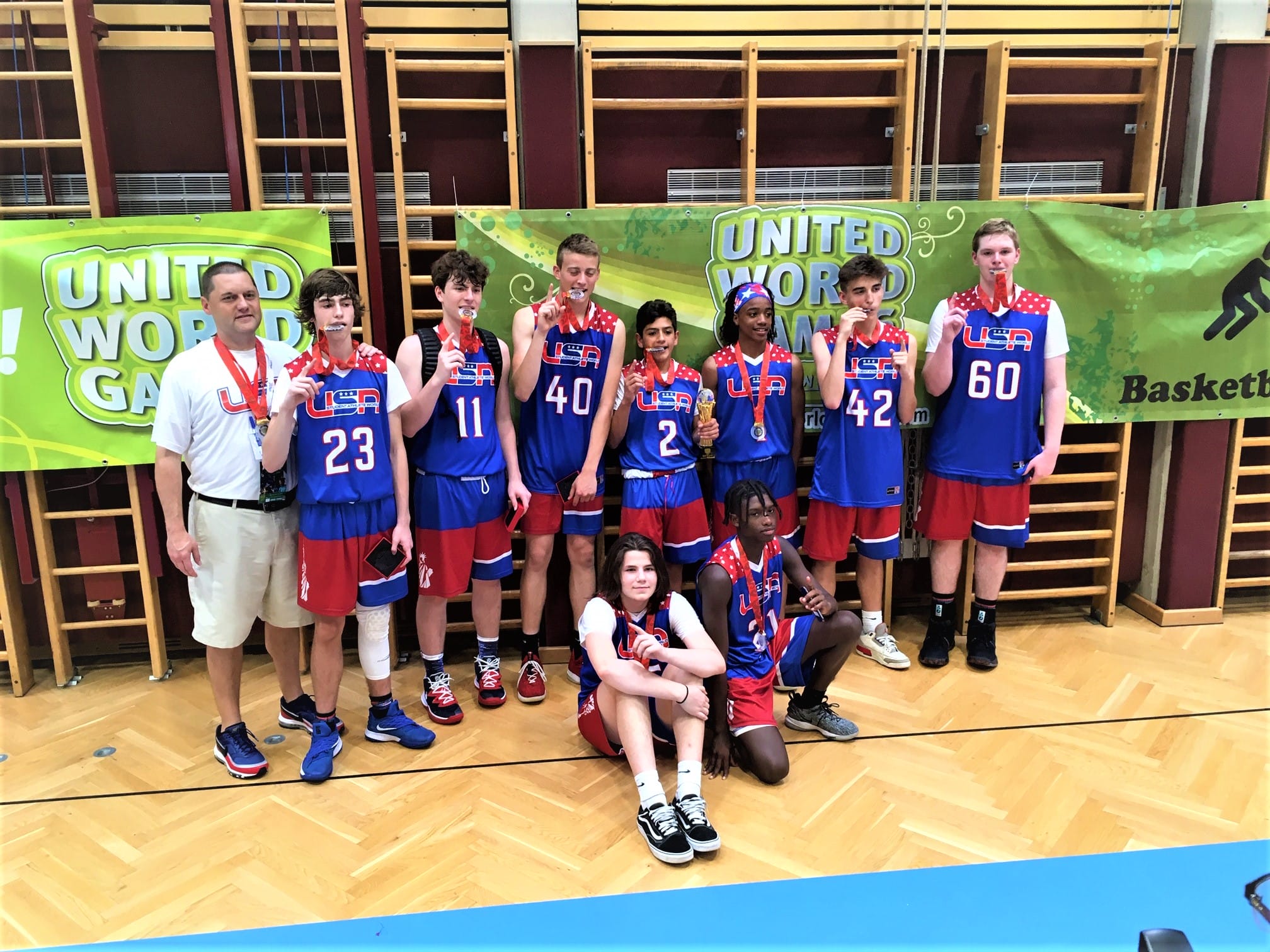 Morrison guides USA Under-16 team to United World Games gold in Klagenfurt, Austria