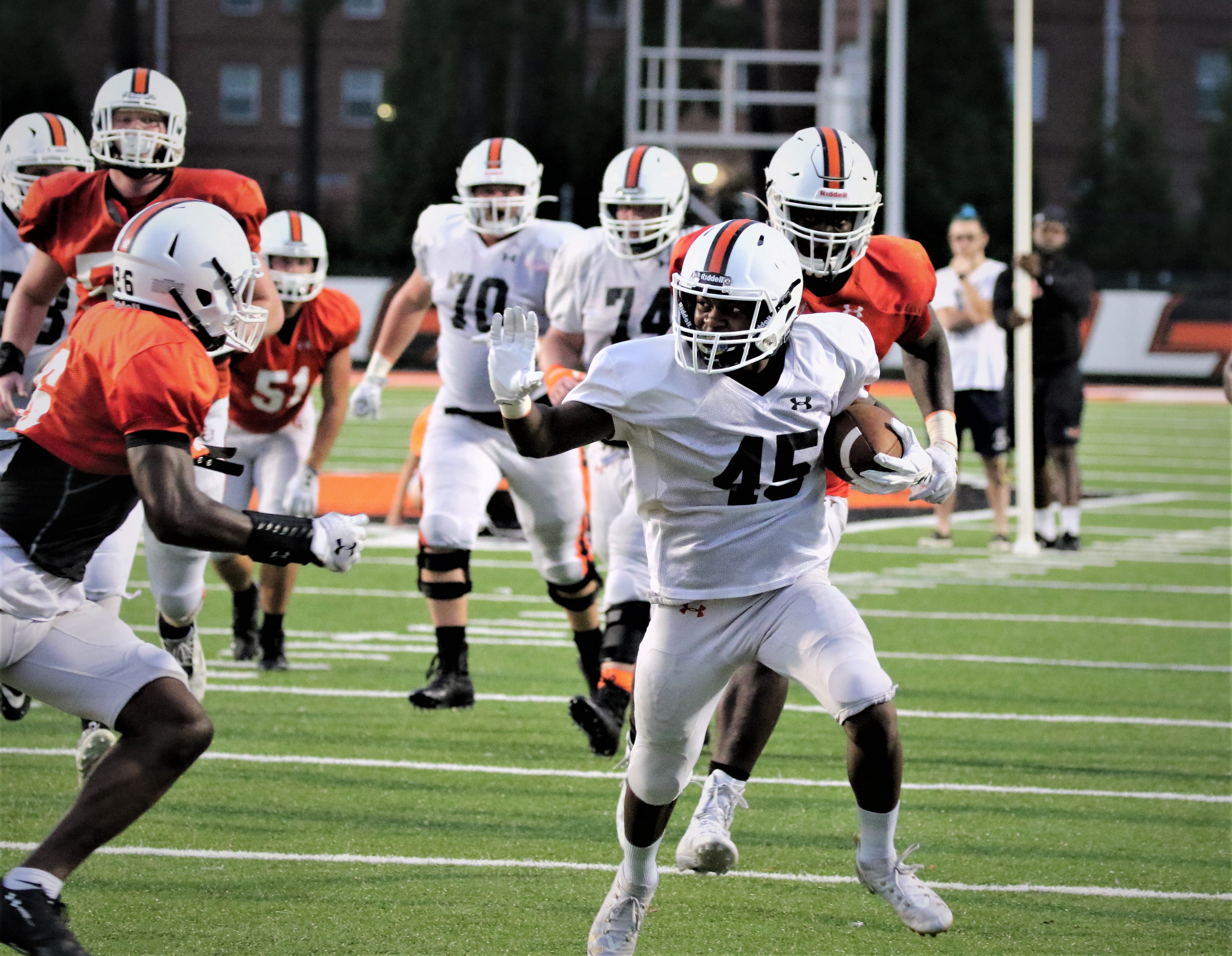 Camels hold second scrimmage