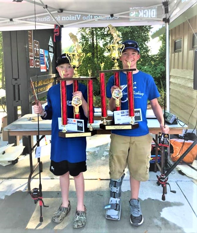 Expanded CFCA fishing team starts strong at Lake Tillery