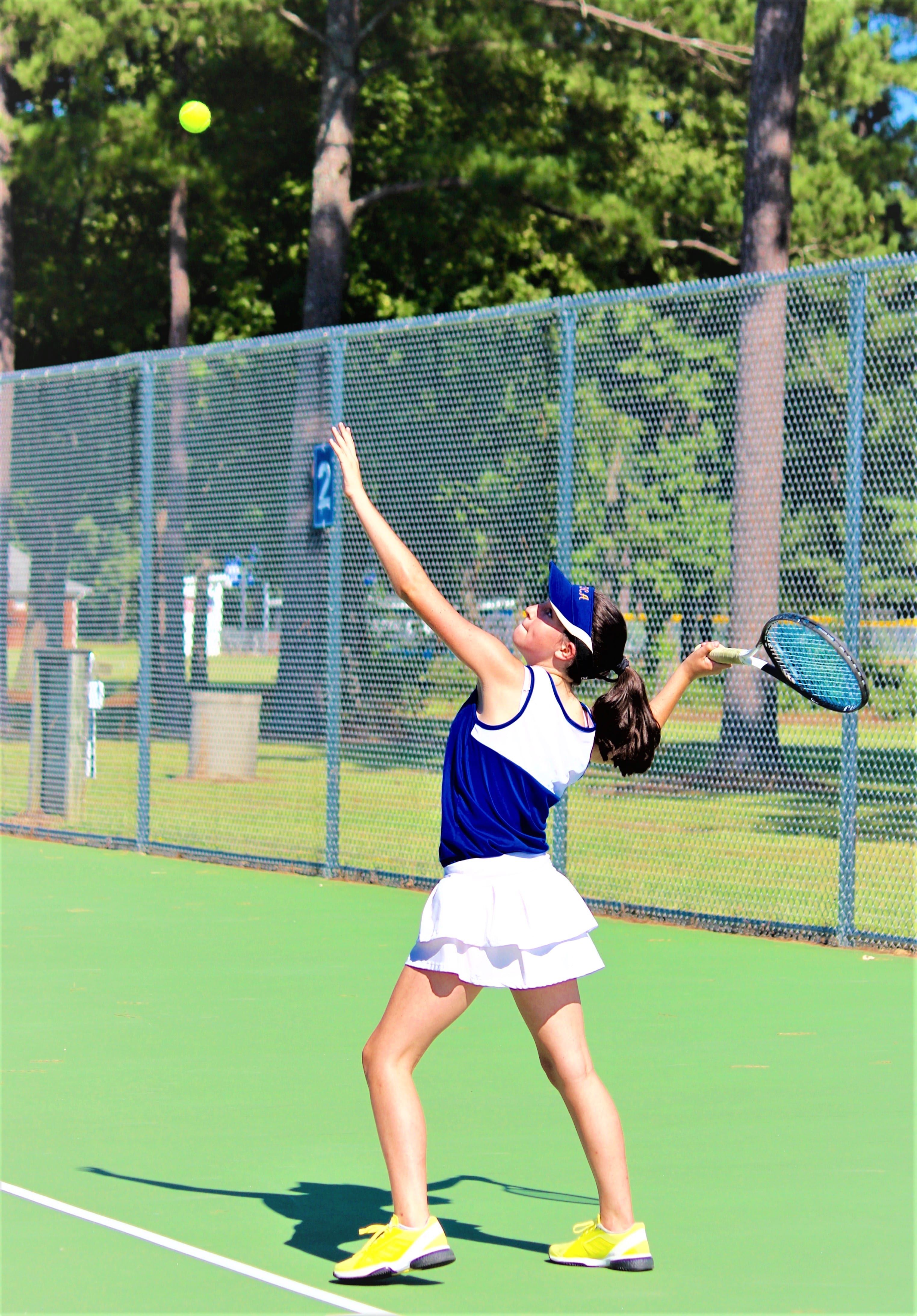CFCA takes girls tennis win, 7-2, over Fayetteville Christian