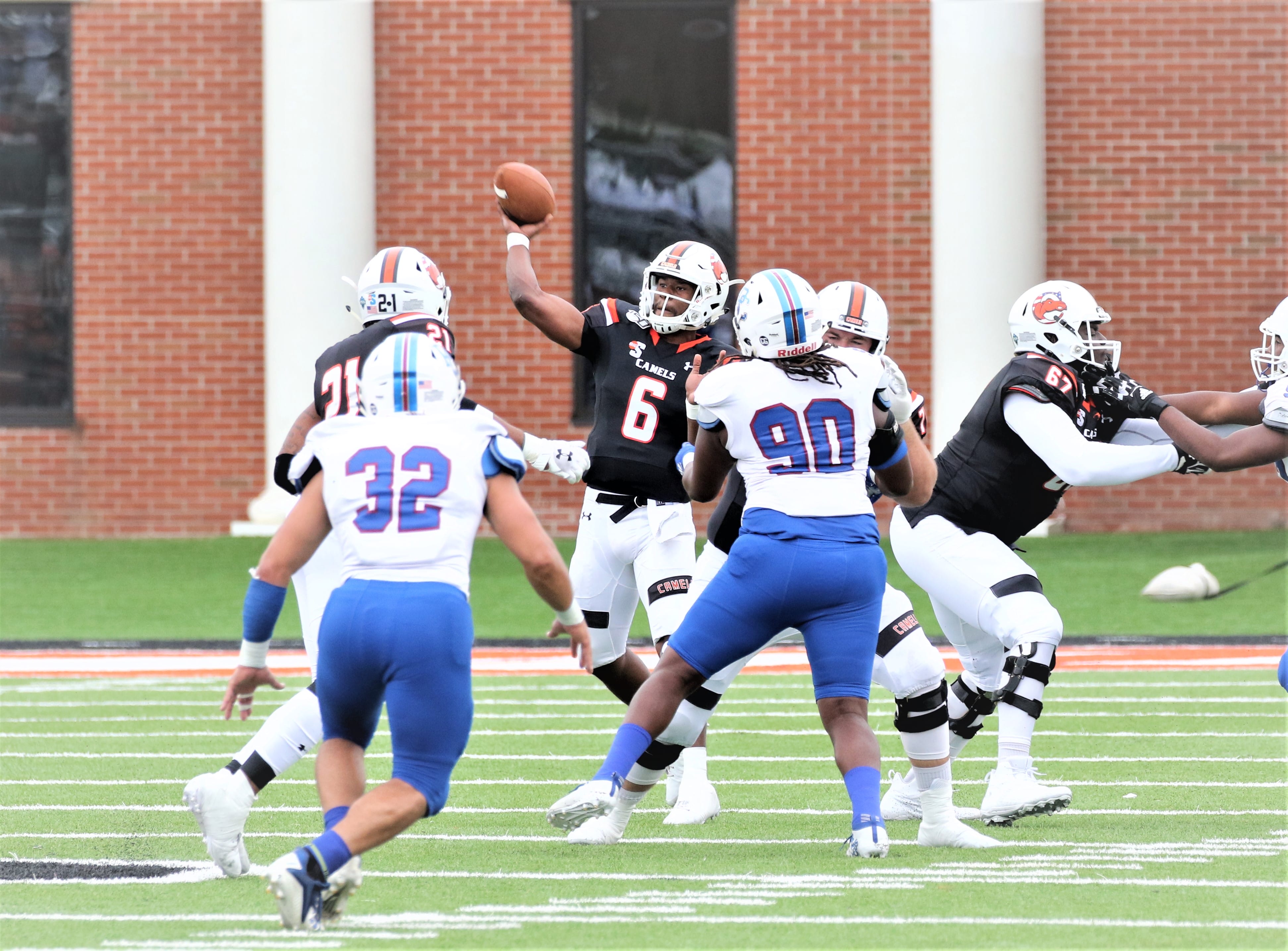 Campbell wins Big South opener, 28-14, over Presbyterian