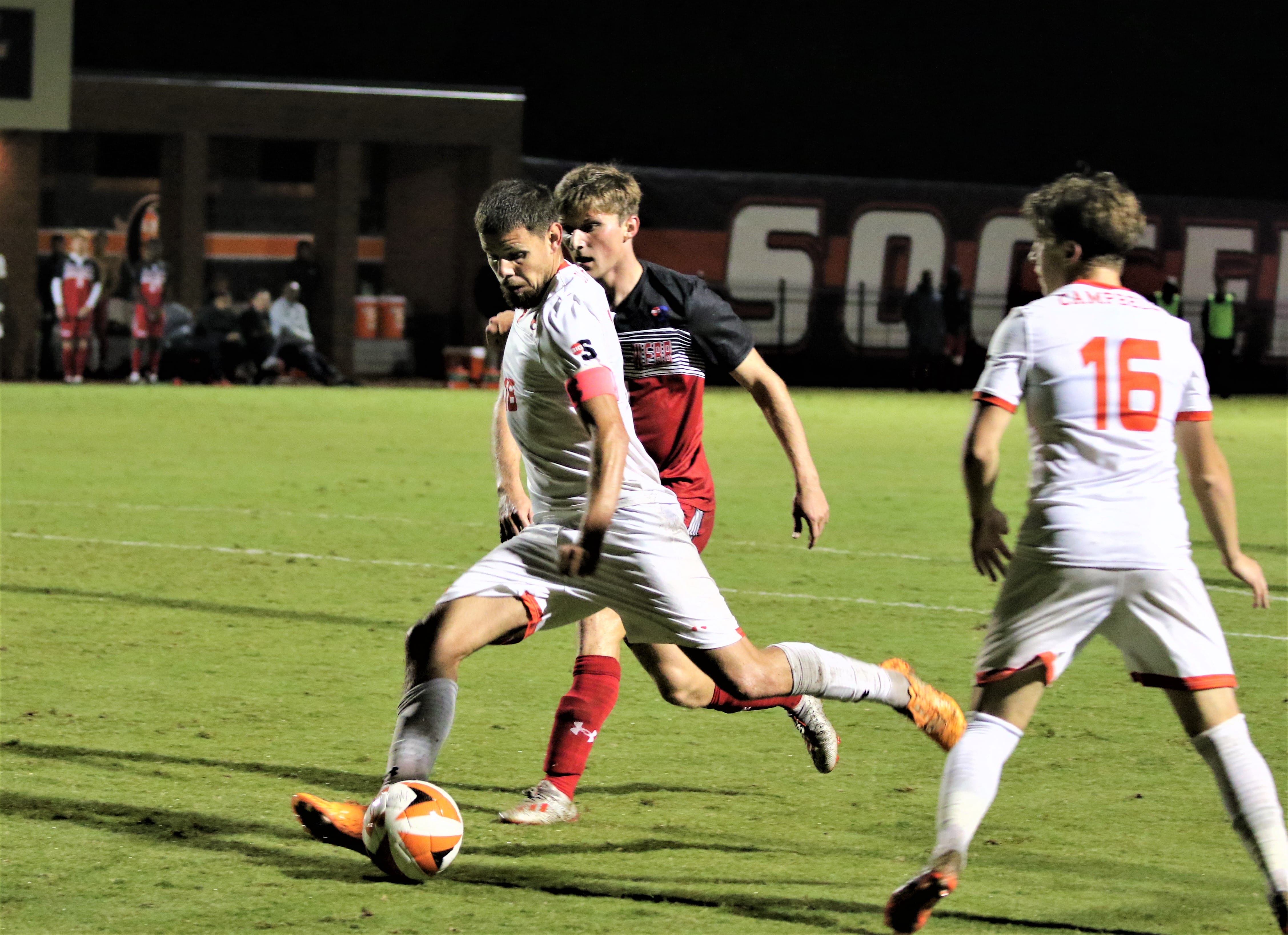 Streaking Camels shut out G-W as Jacquel scores two goals