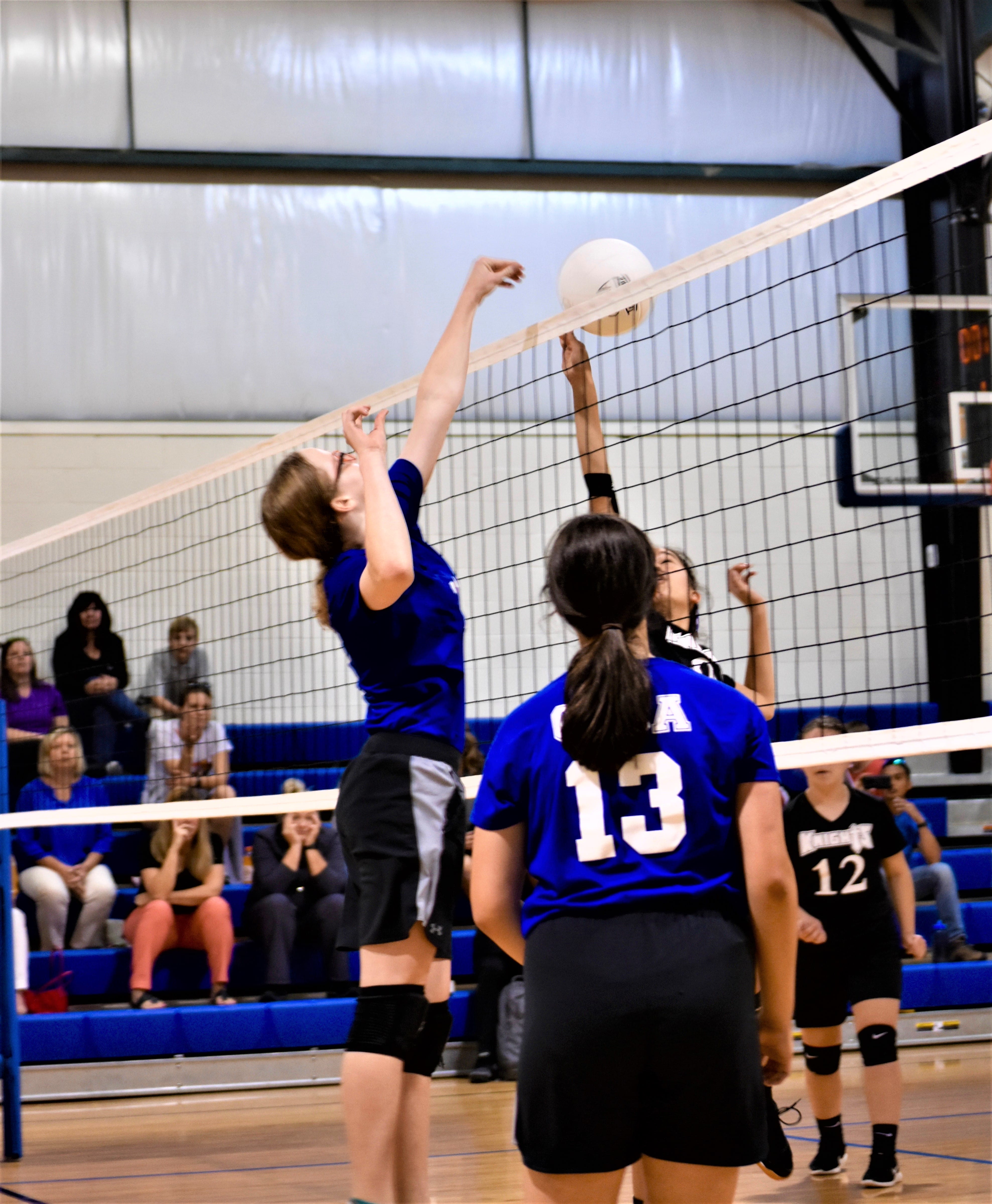 Middle school volleyball team goes 22-0 with SEMSAC tournament title