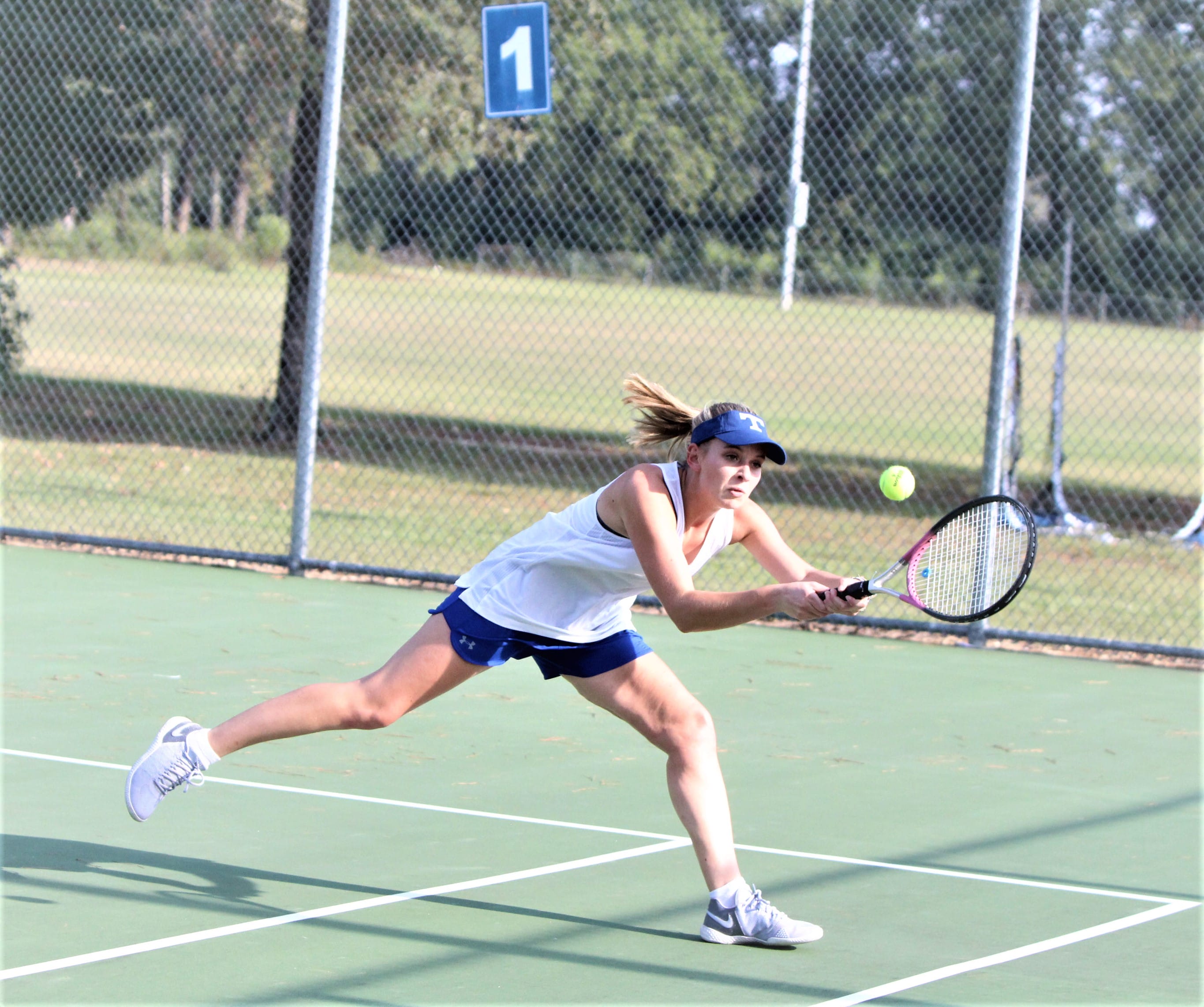Triton takes girls tennis on Senior Day, 7-2, over Central
