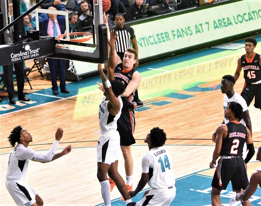 Camels open season with 75-74 win