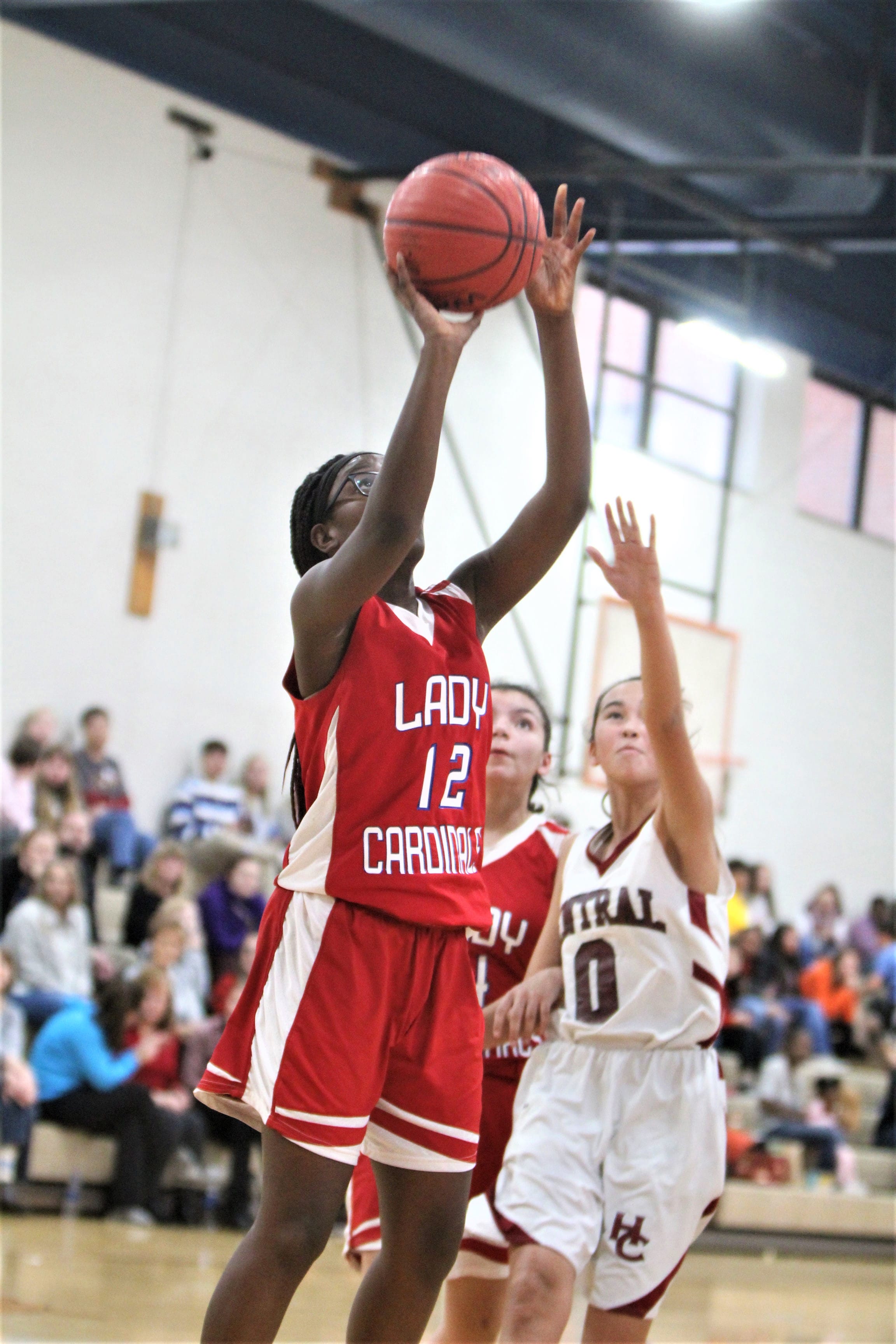Western sweeps host Central in middle school hoops