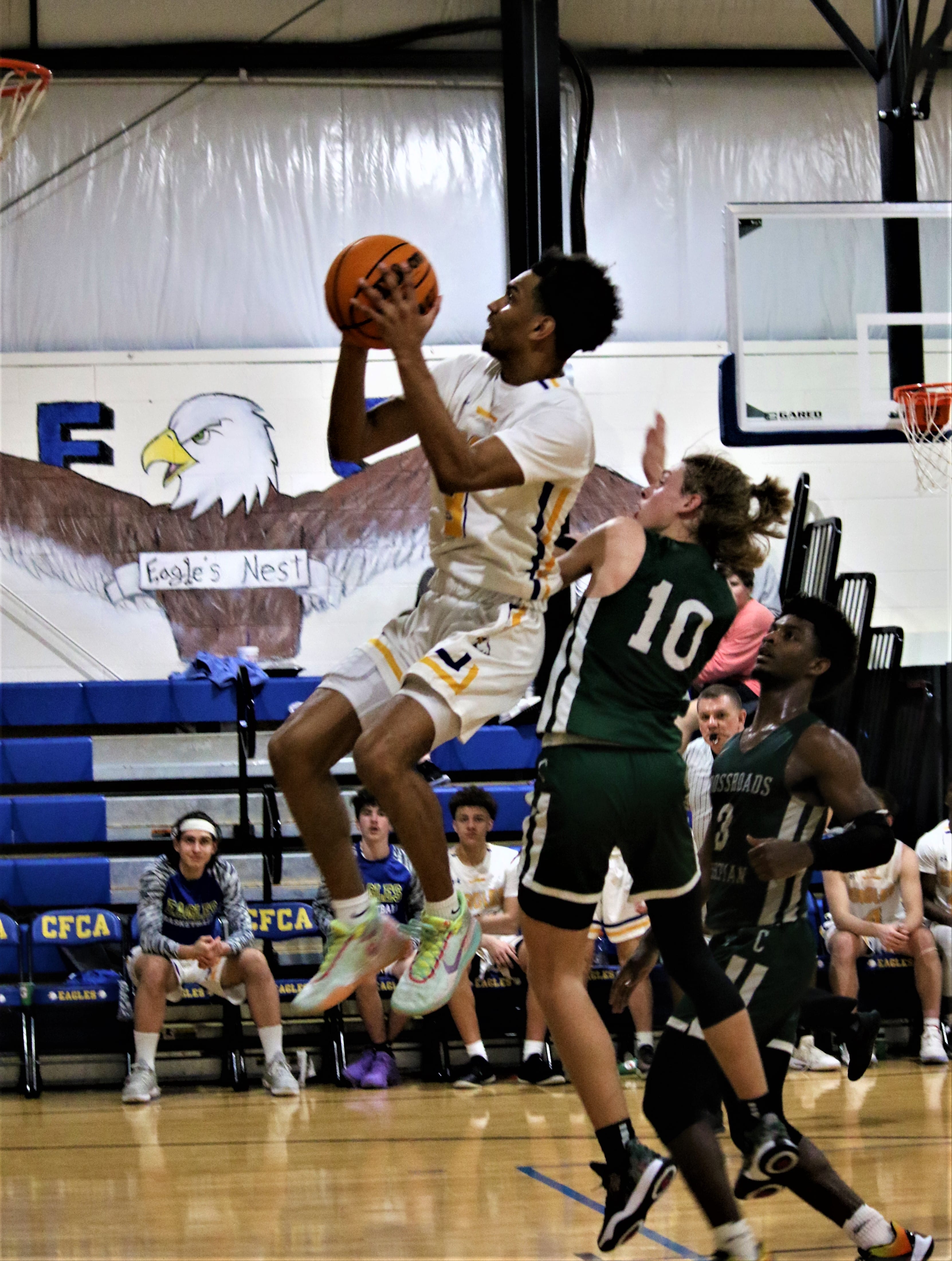 CFCA boys rally past Crossroads