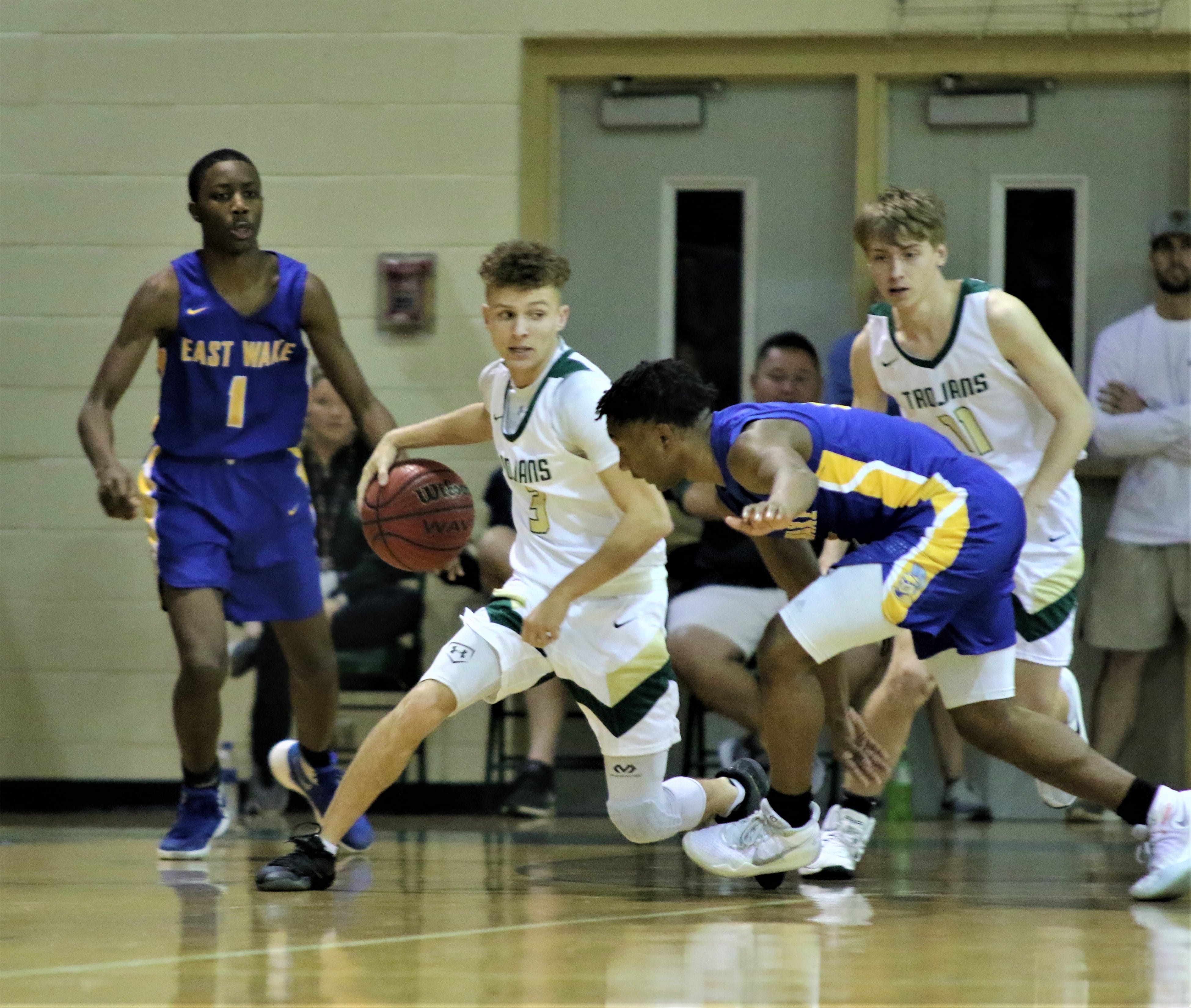 East Wake holds off South boys