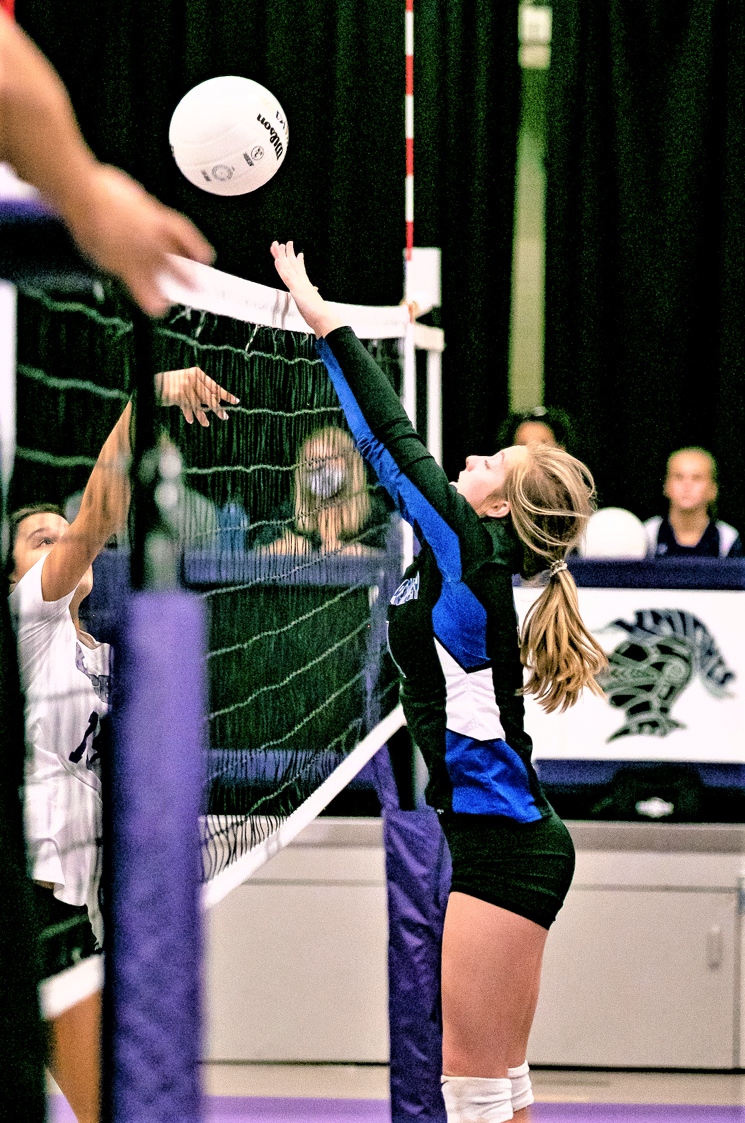 Eagle volleyball wins at Village, soccer edged