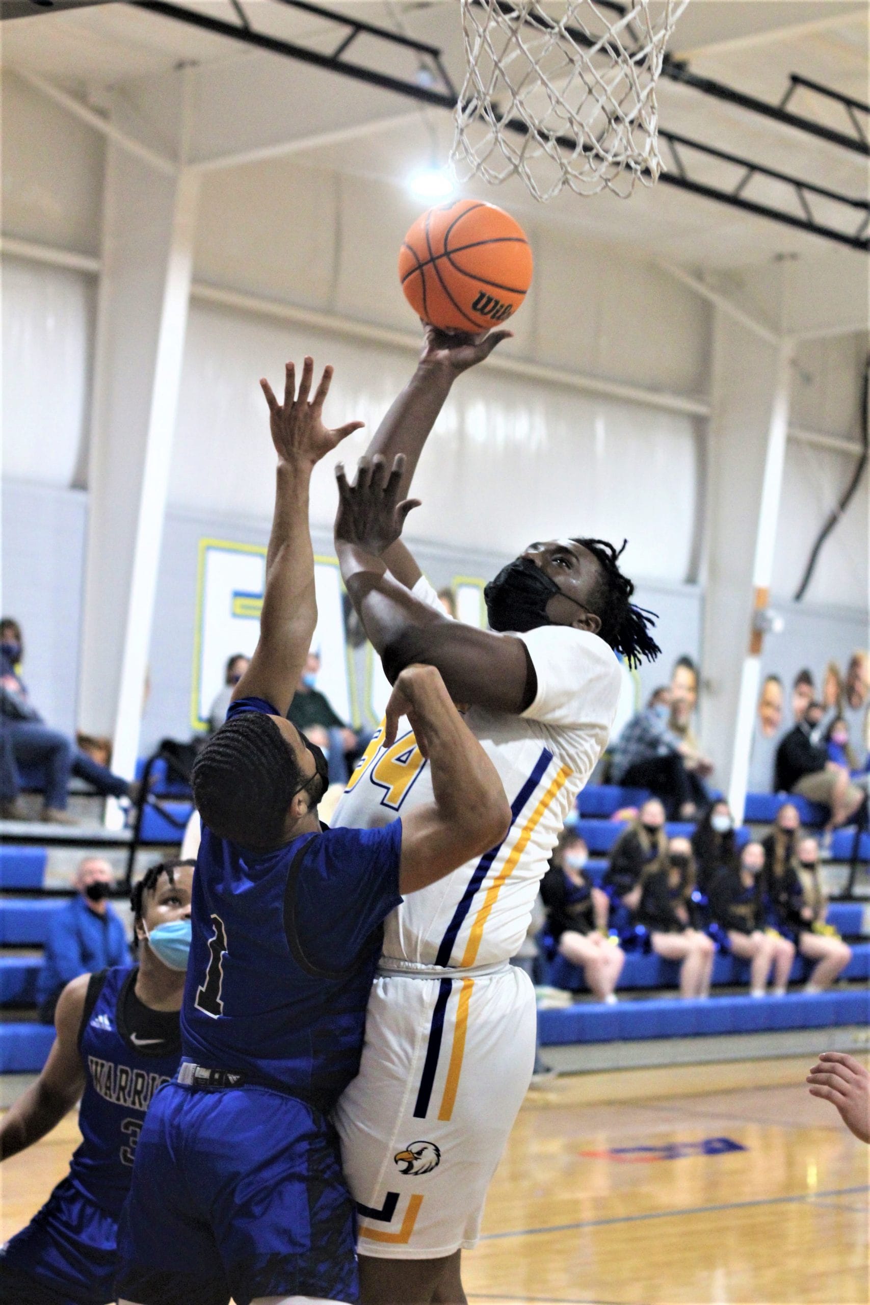 CFCA boys return with 74-39 win
