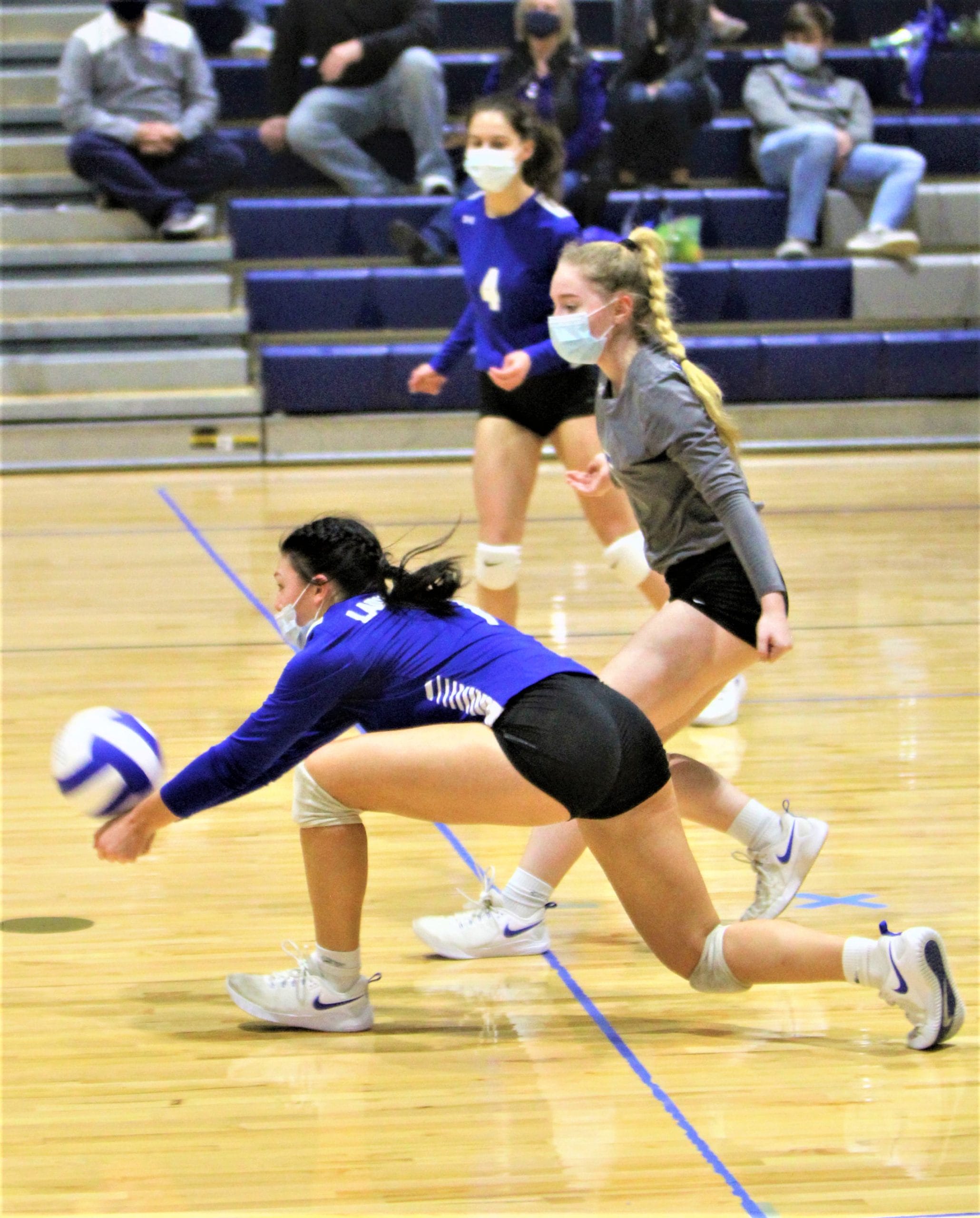 Hawks come back on Senior Night to deal Vikings volleyball first league loss