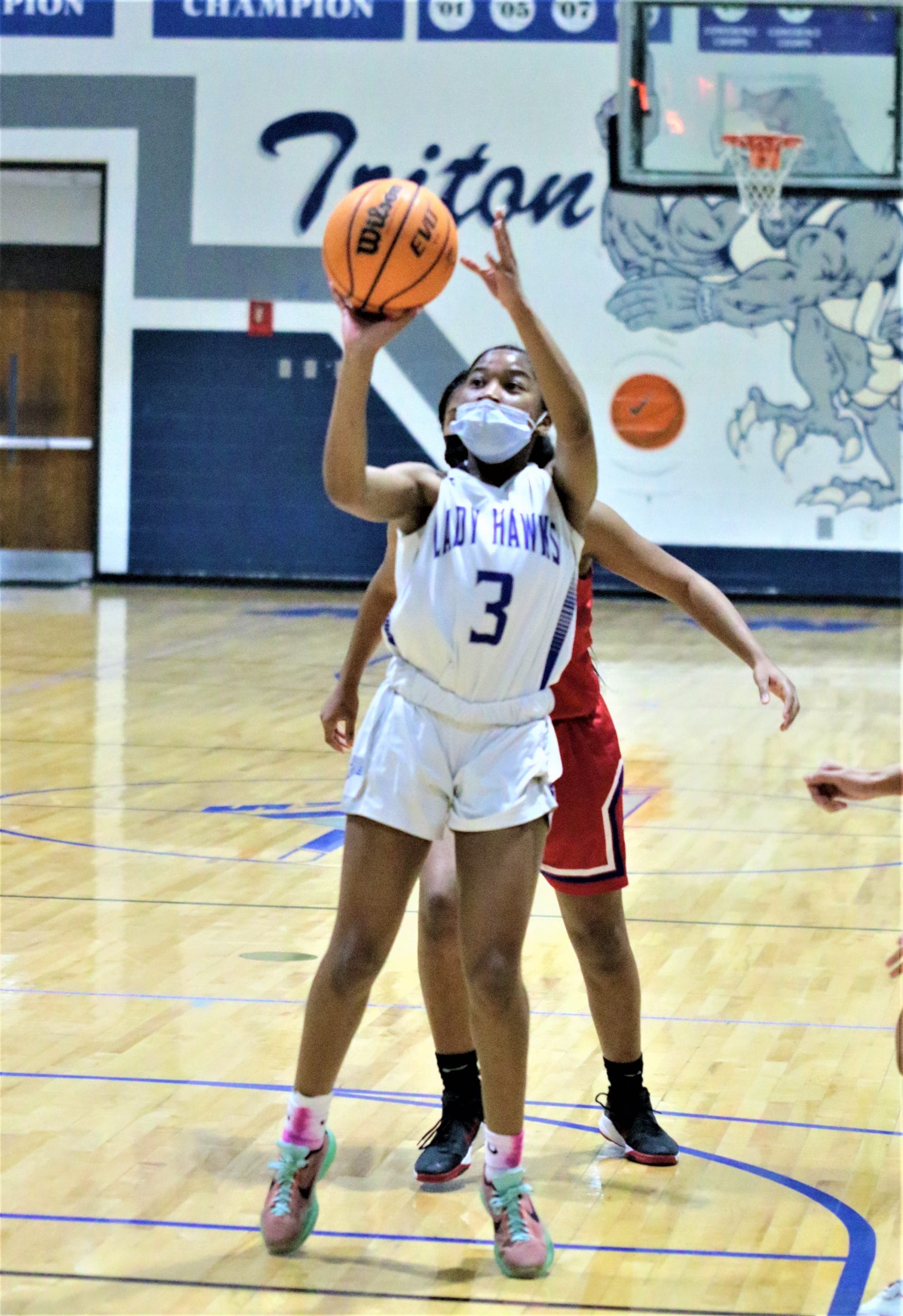 Lady Hawks top Western, 48-39