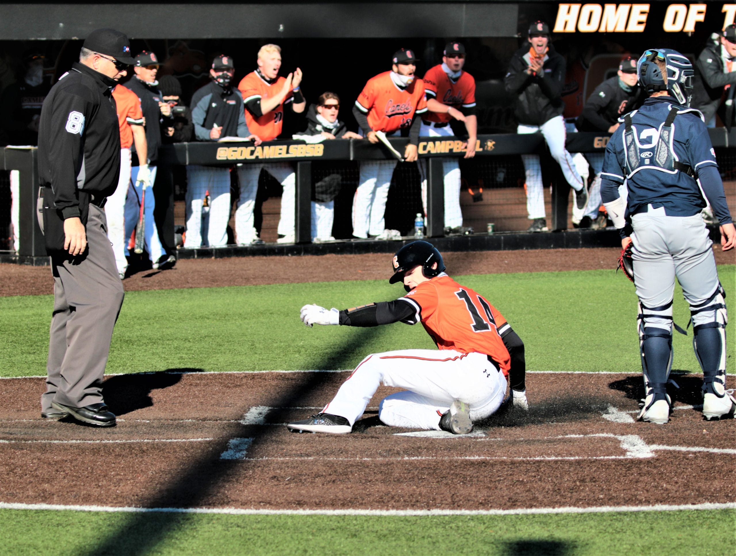 Campbell edges Flames, 3-2, to win series