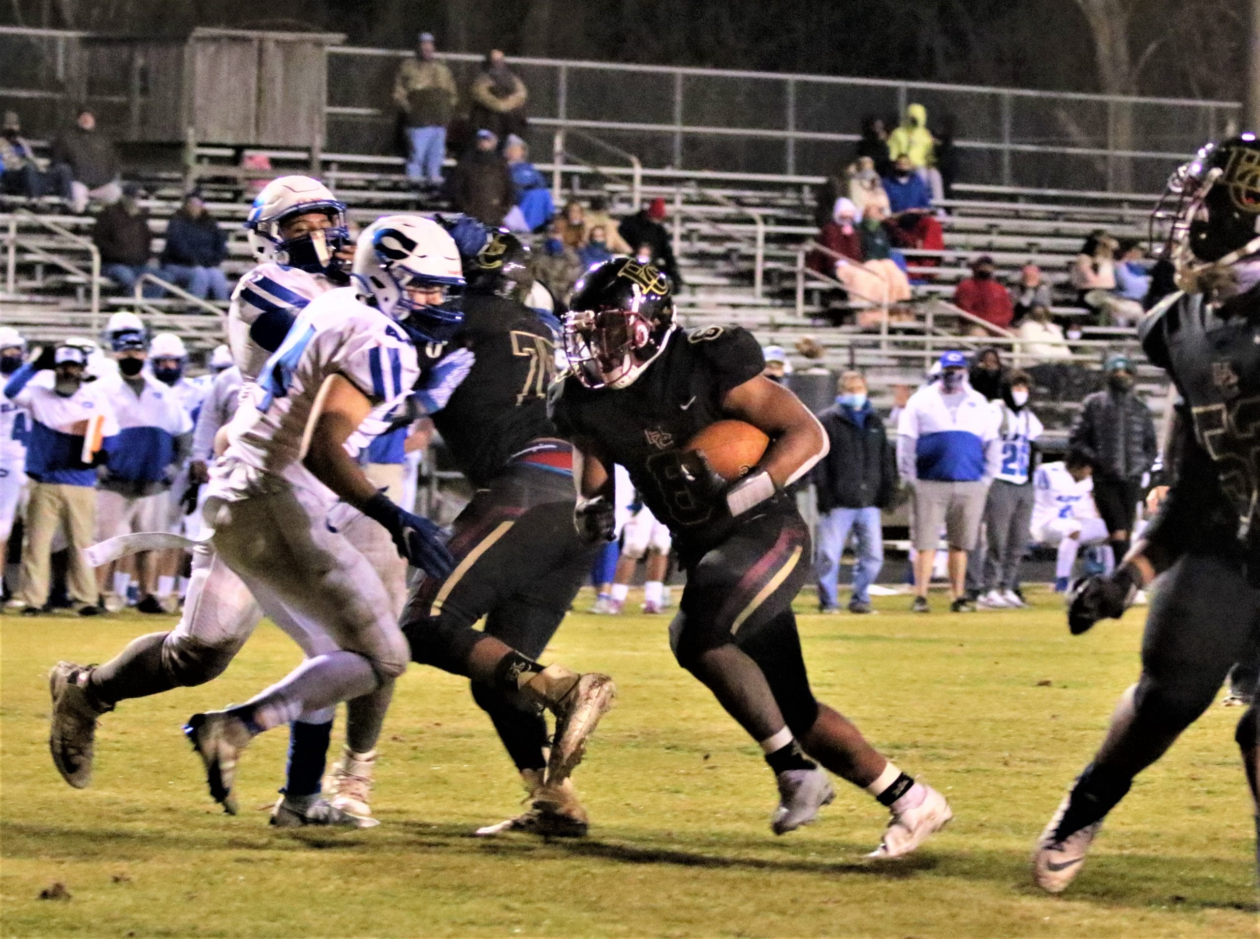 Clayton tops Central, 30-12