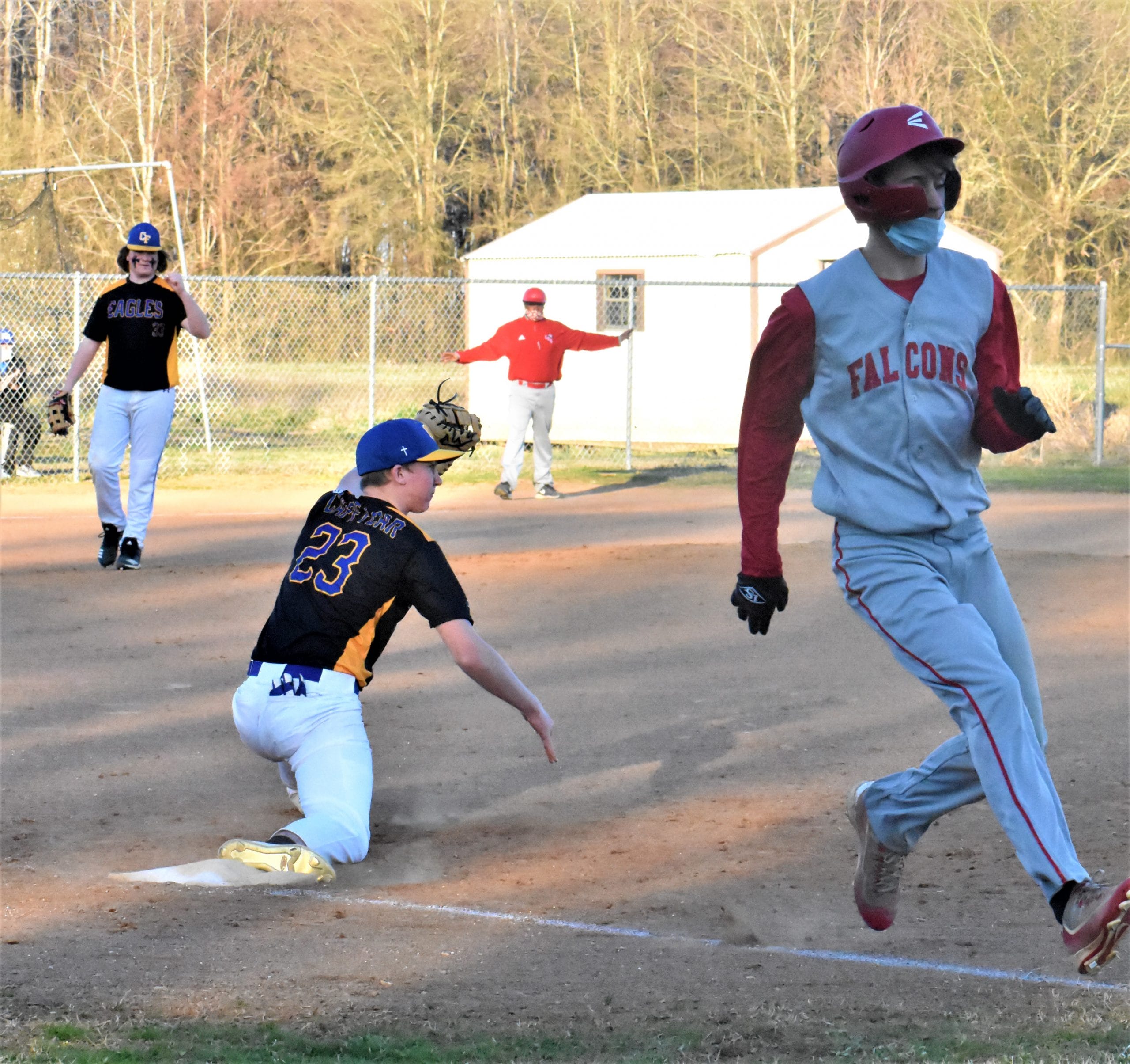 CFCA baseball gets first win